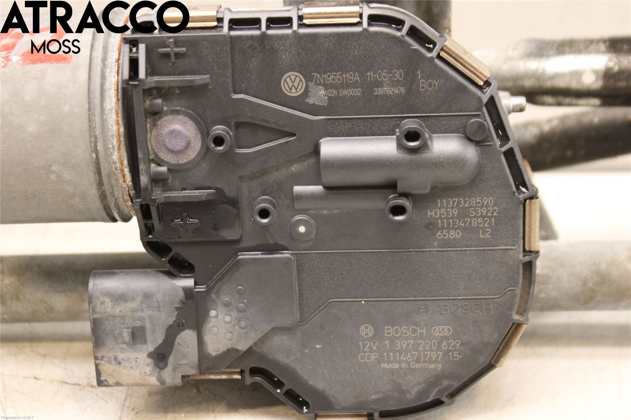 Volkswagen VW SHARAN 11- Viskermotor Frontrute