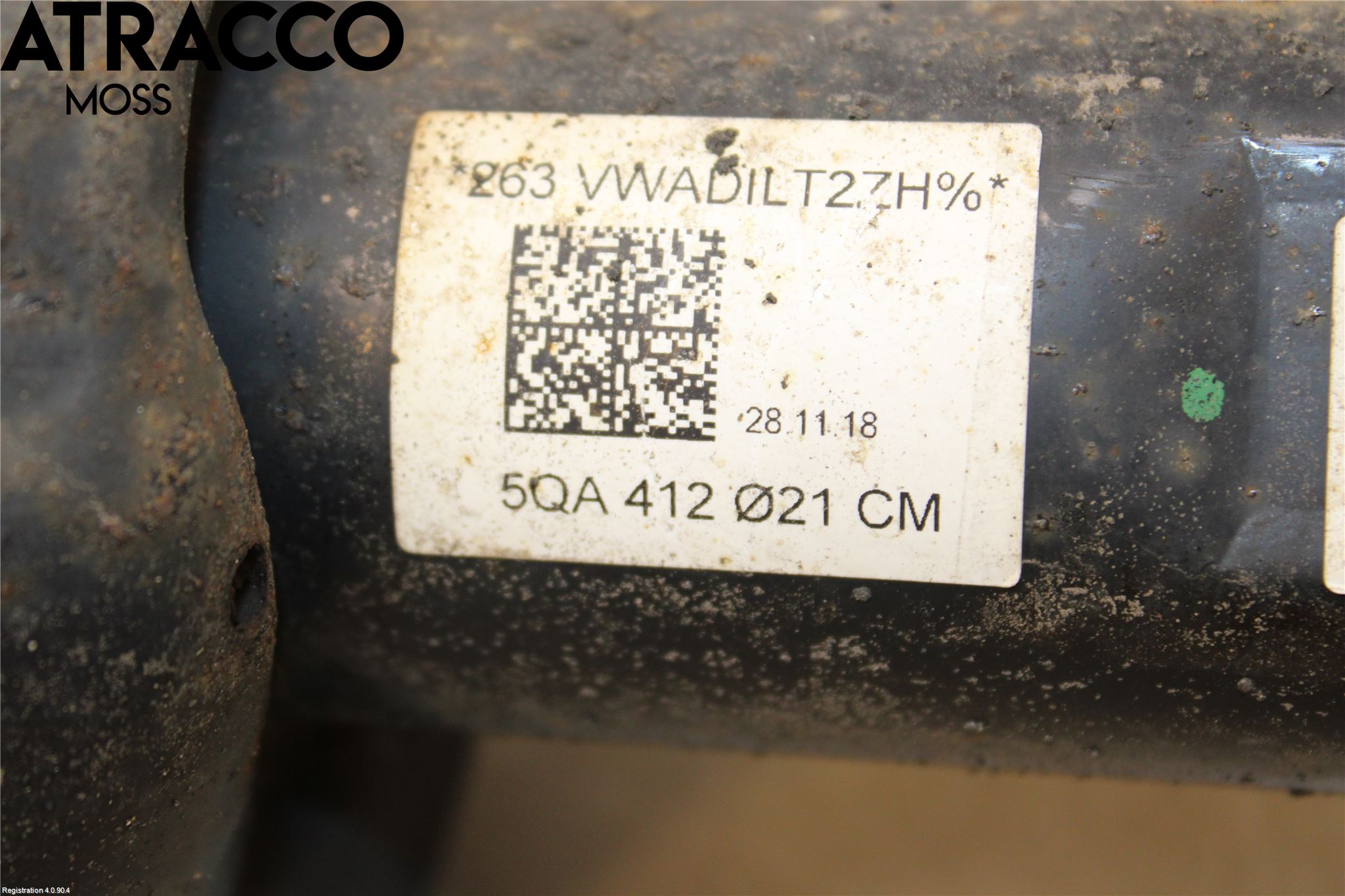 Volkswagen VW TOURAN 16- Fjærbein Foran Venstre