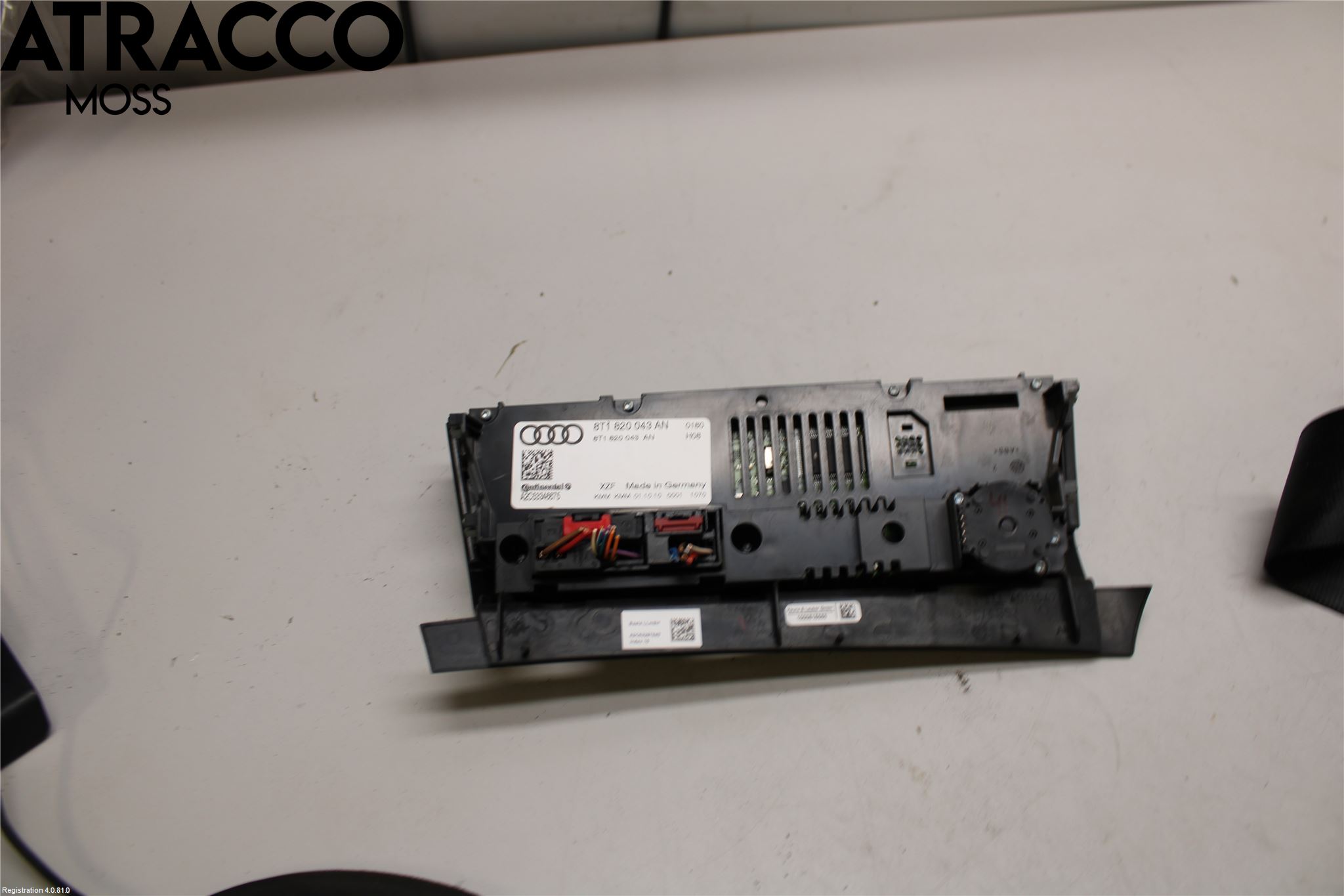 Audi Q5 09-16 Varme Ac Betjening-Display