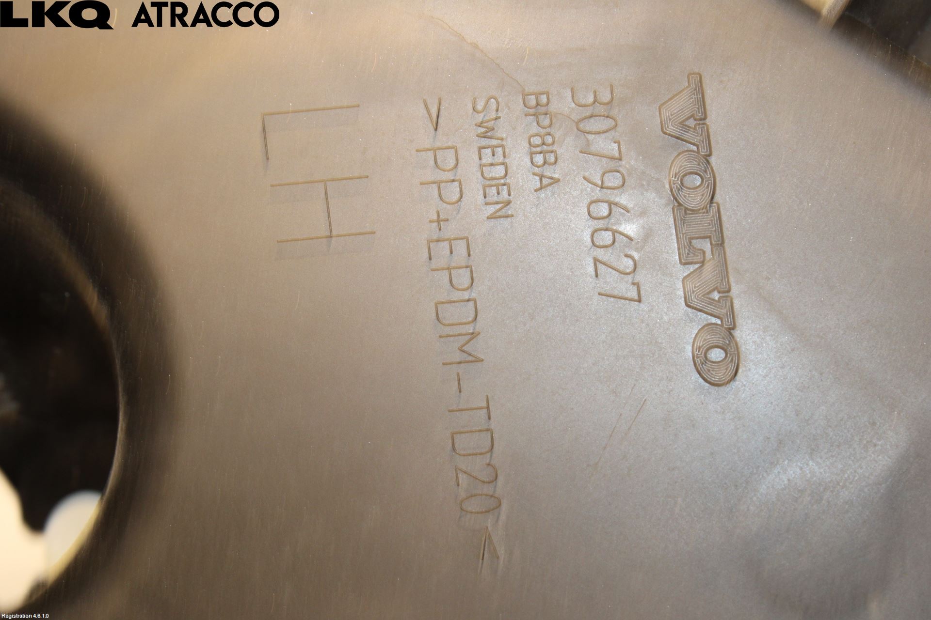 Volvo S60 11-13 Støtfangerfeste Bak Venstre