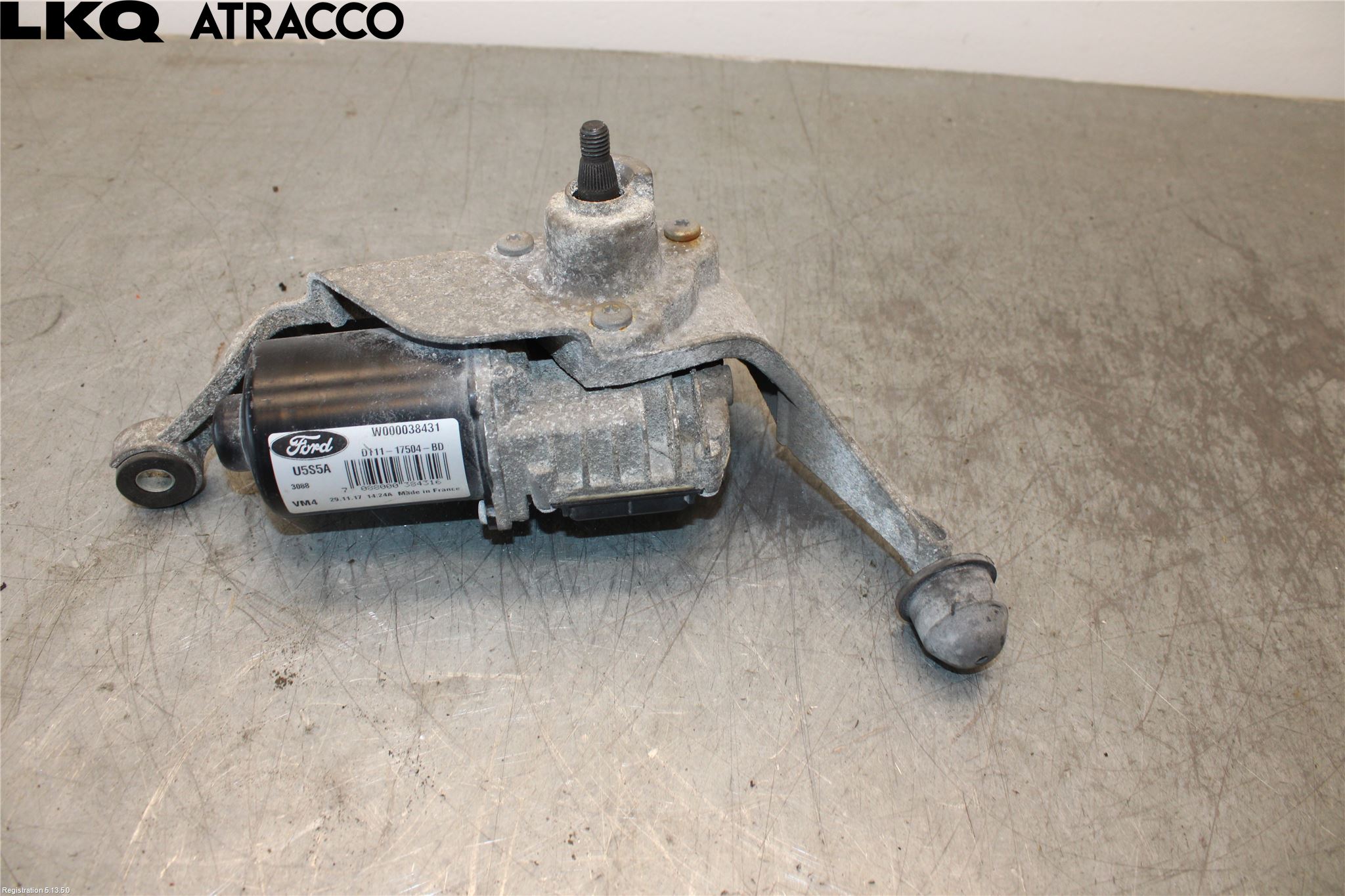 Ford TRANSIT/TOURNEO CONNECT 13-22 Viskeroverføring Frontrute