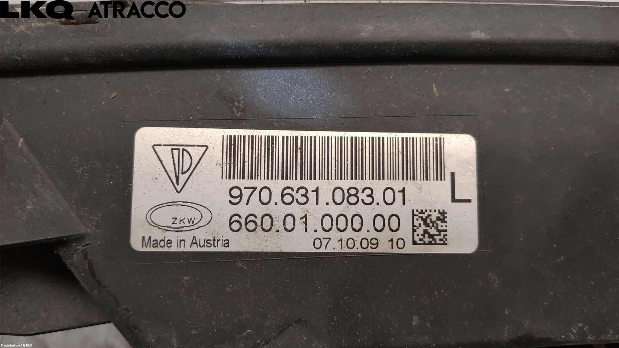 Porsche PANAMERA 09- Frontlykt-Kurve-Tåkelys