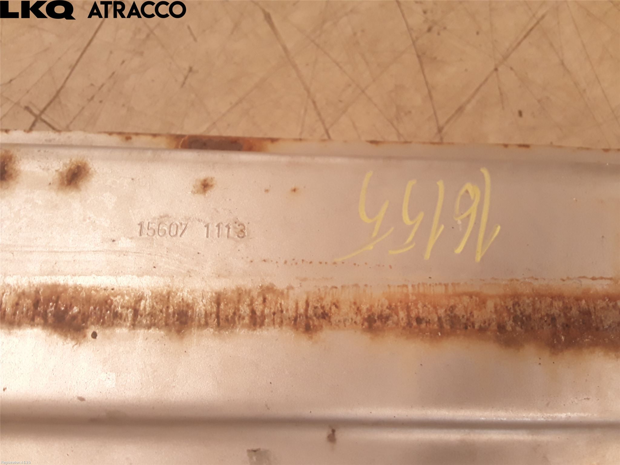 Toyota YARIS XP130 12-14 Støtfanger Foran Bjelke