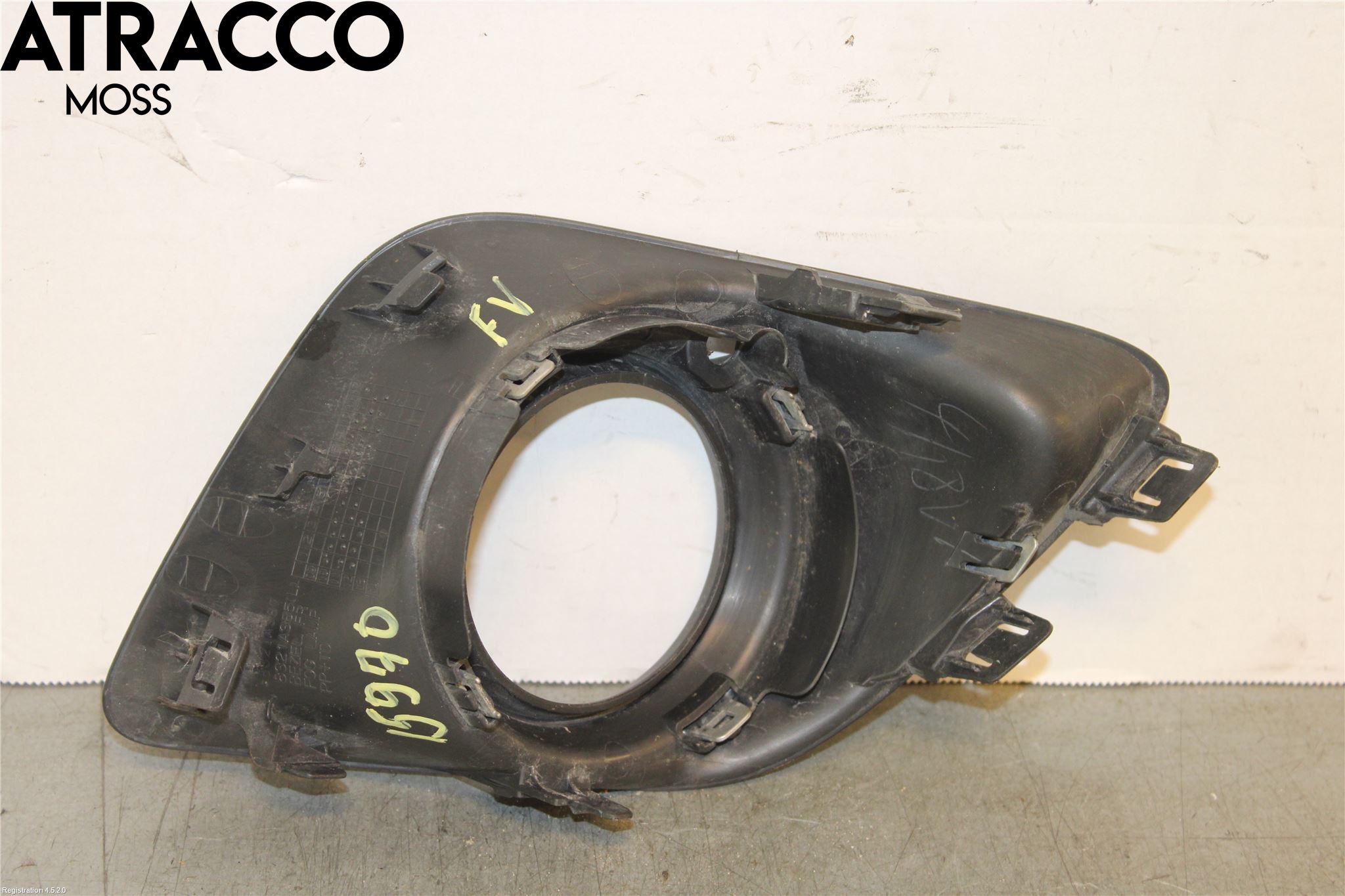 Mitsubishi ASX 10-22 Frontlykt Kurve-Tåkelys Ramme