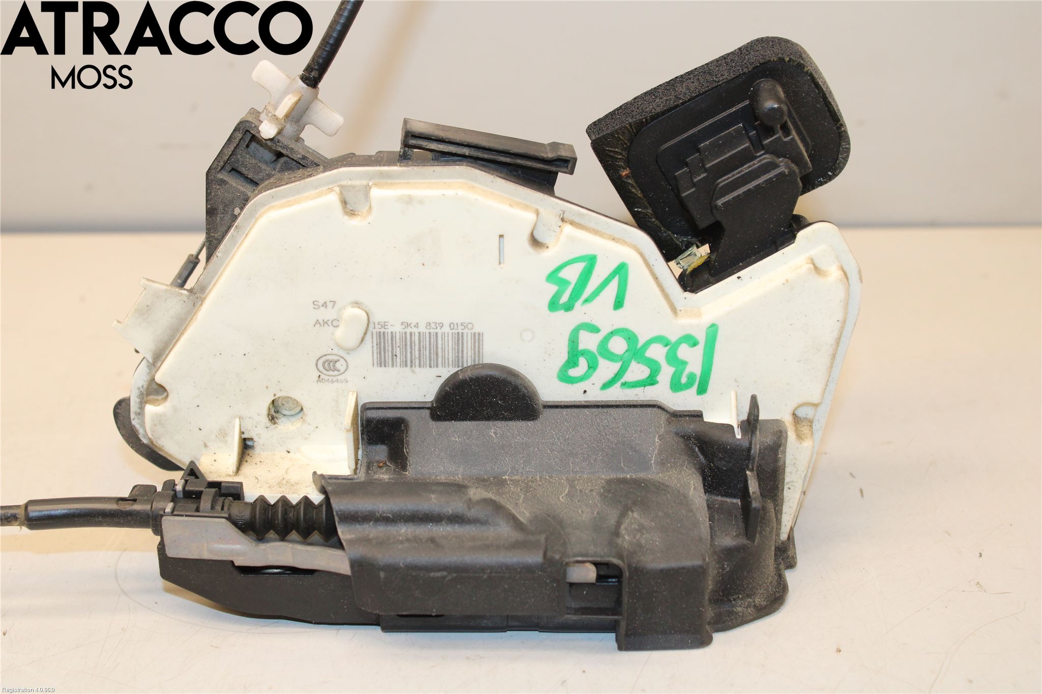 Volkswagen VW GOLF / E-GOLF VII 13-20 Dørlås - Låsekasse