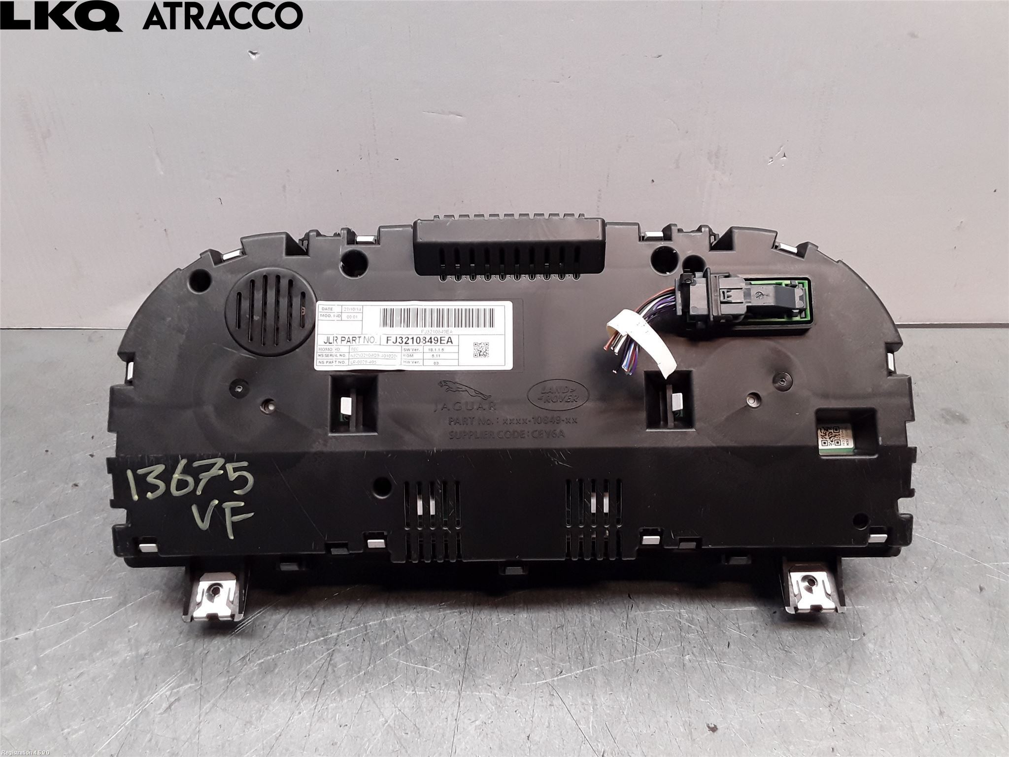 Landrover LAND ROVER RANGE ROVER EVOQUE (L538) 11-18 Instr Kombinert