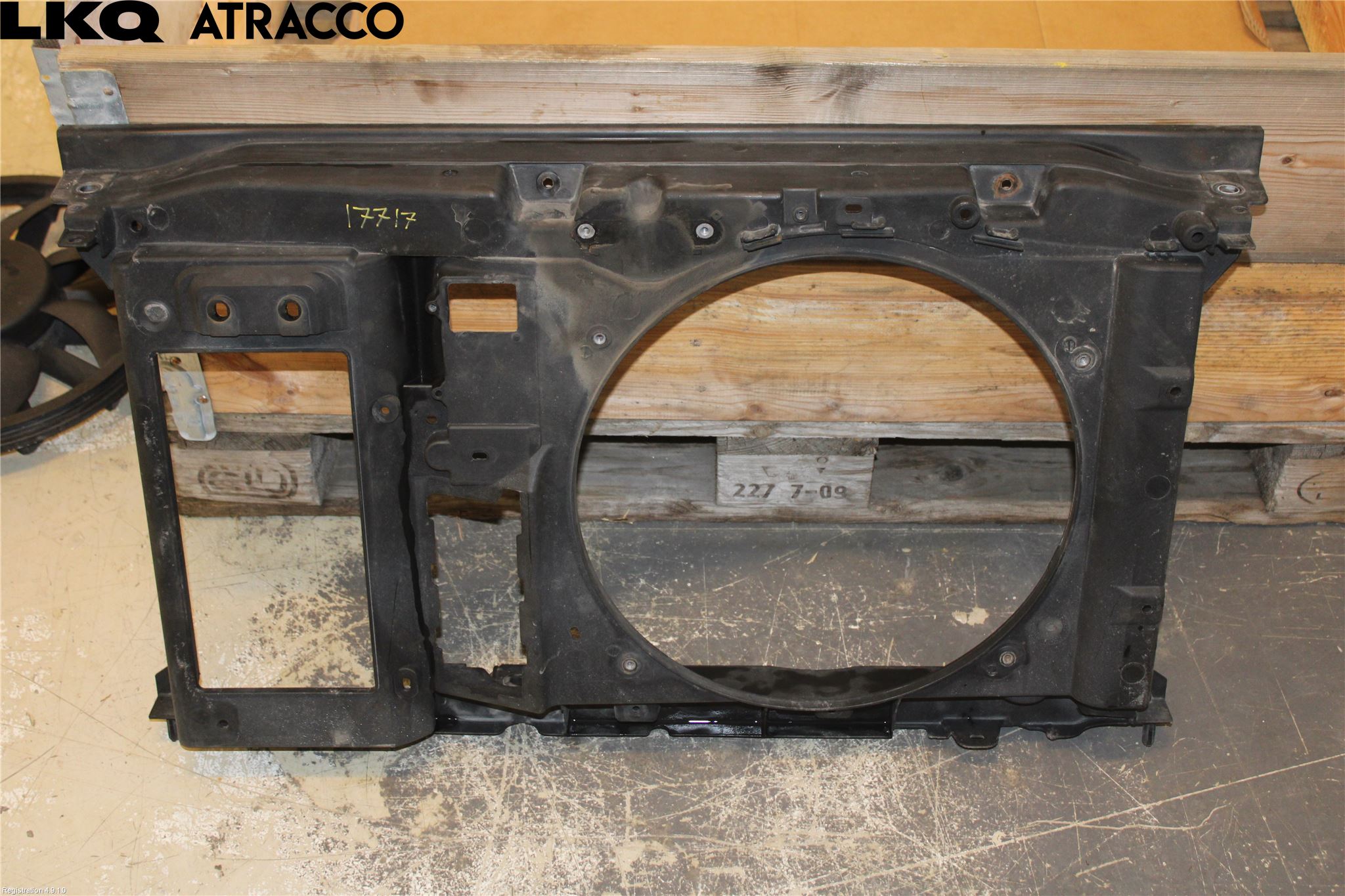 Peugeot 308 08-13 Kjølevifte-Radiator Hus-Kåpe