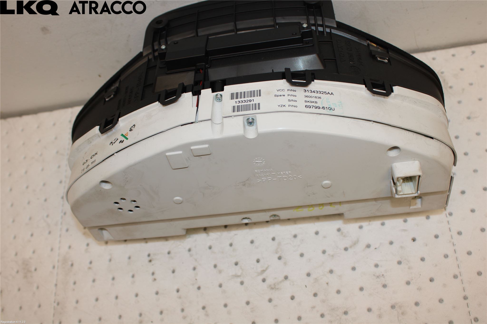 Volvo XC60 09-13 Instr Speedometer