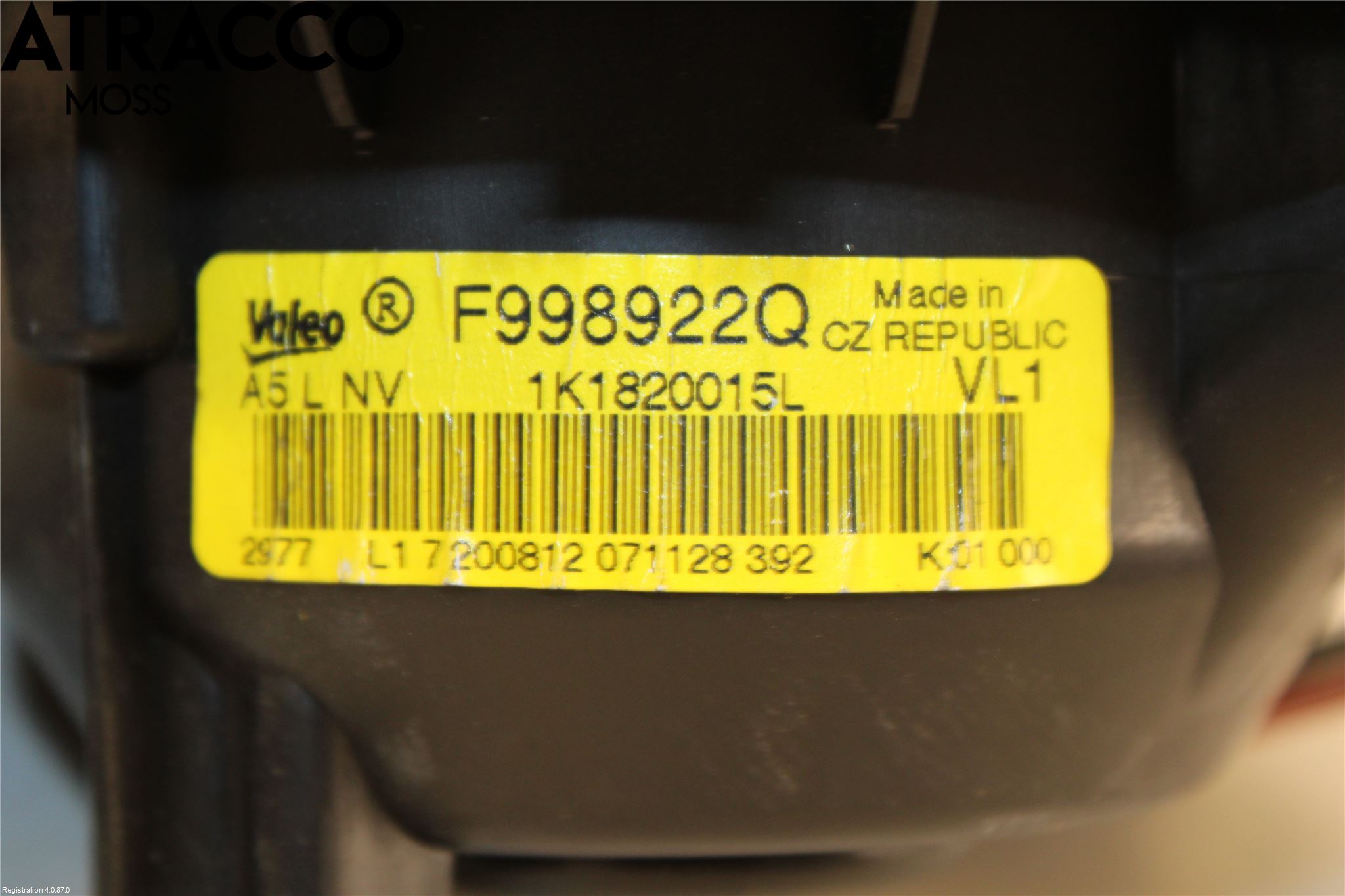 Volkswagen VW GOLF VI 09-13 Varmeapparat Viftemotor