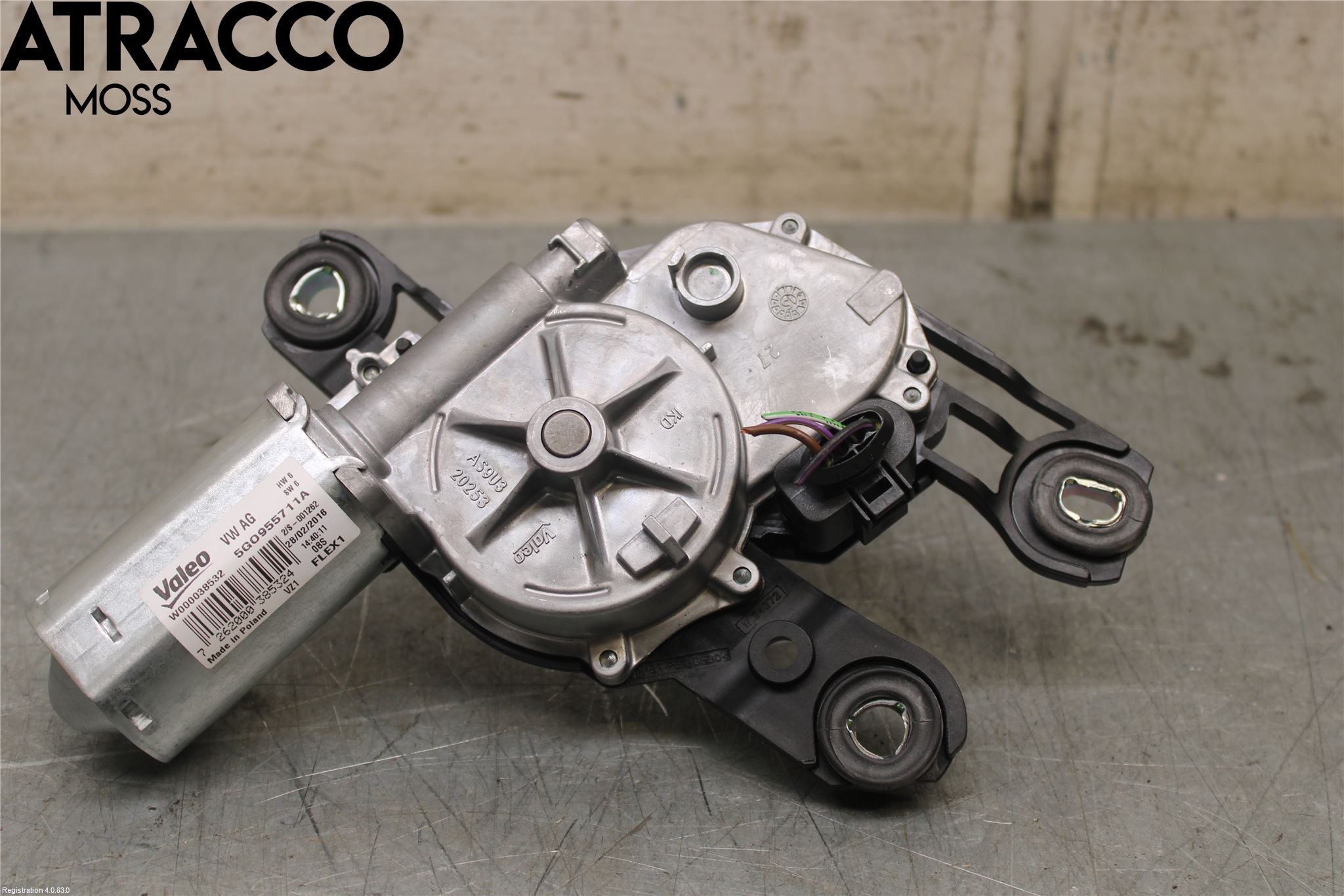 Volkswagen VW GOLF / E-GOLF VII 13-20 Viskermotor Bakluke