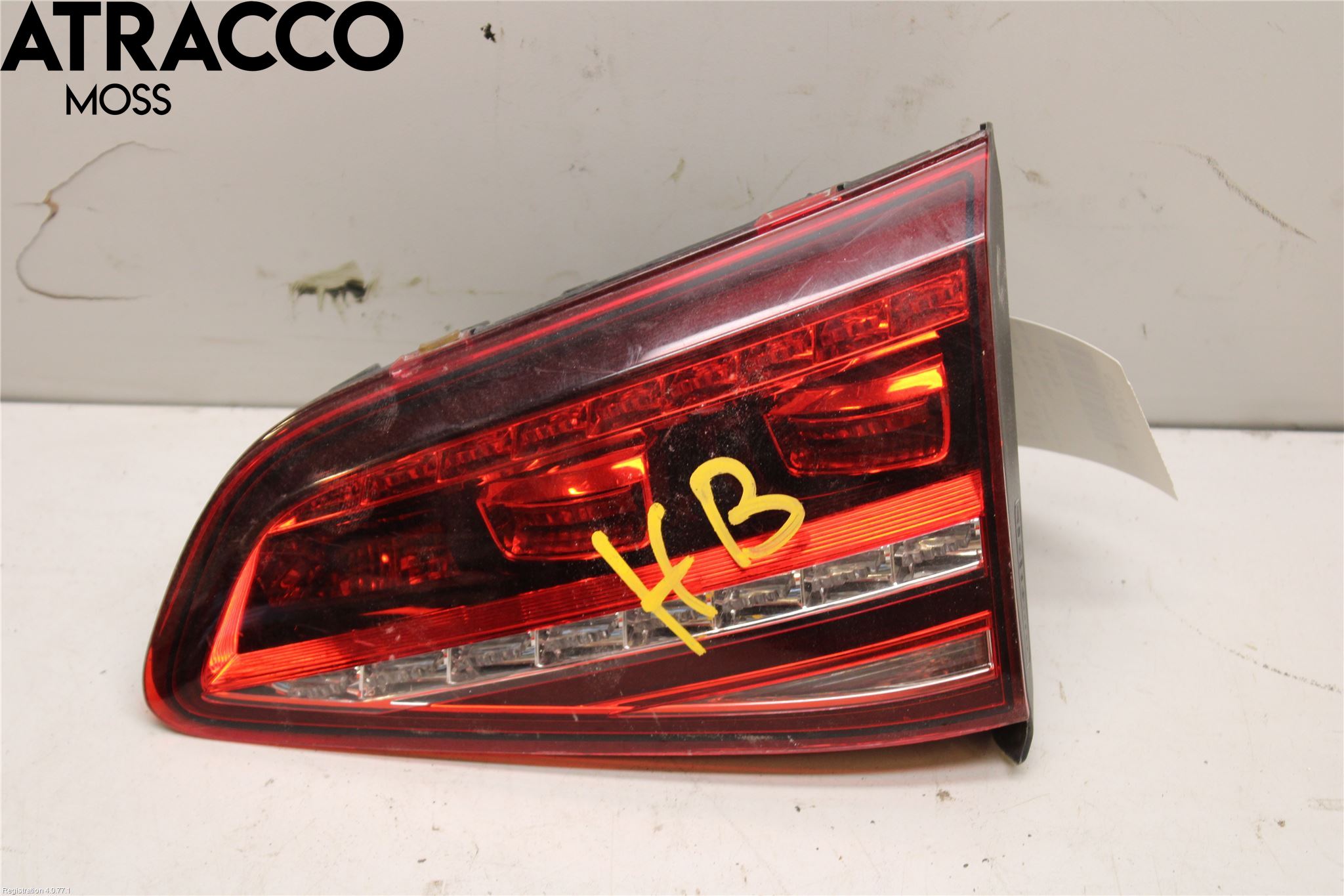 Volkswagen VW GOLF / E-GOLF VII 13-20 Baklykt Høyre  På Luke(Indre)