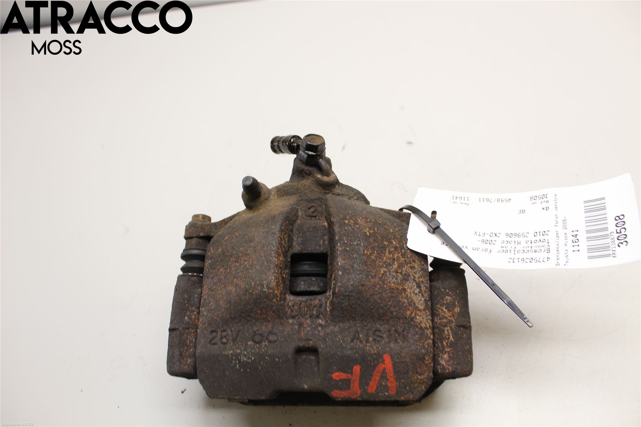 Toyota HI-ACE 06-12 Bremsecaliper Foran Venstre