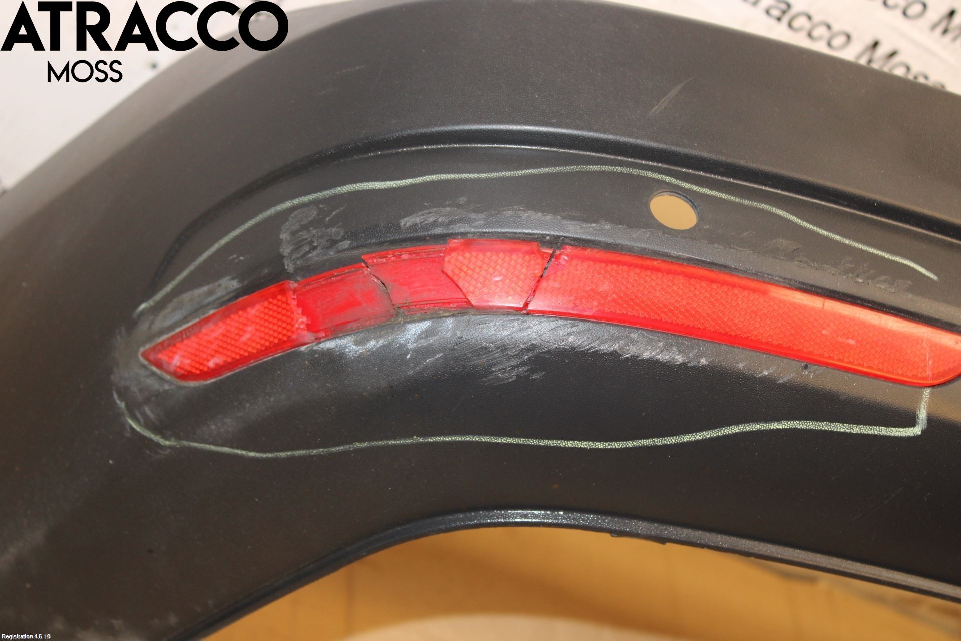 Volkswagen VW CADDY 11-15 Støtfanger Bak