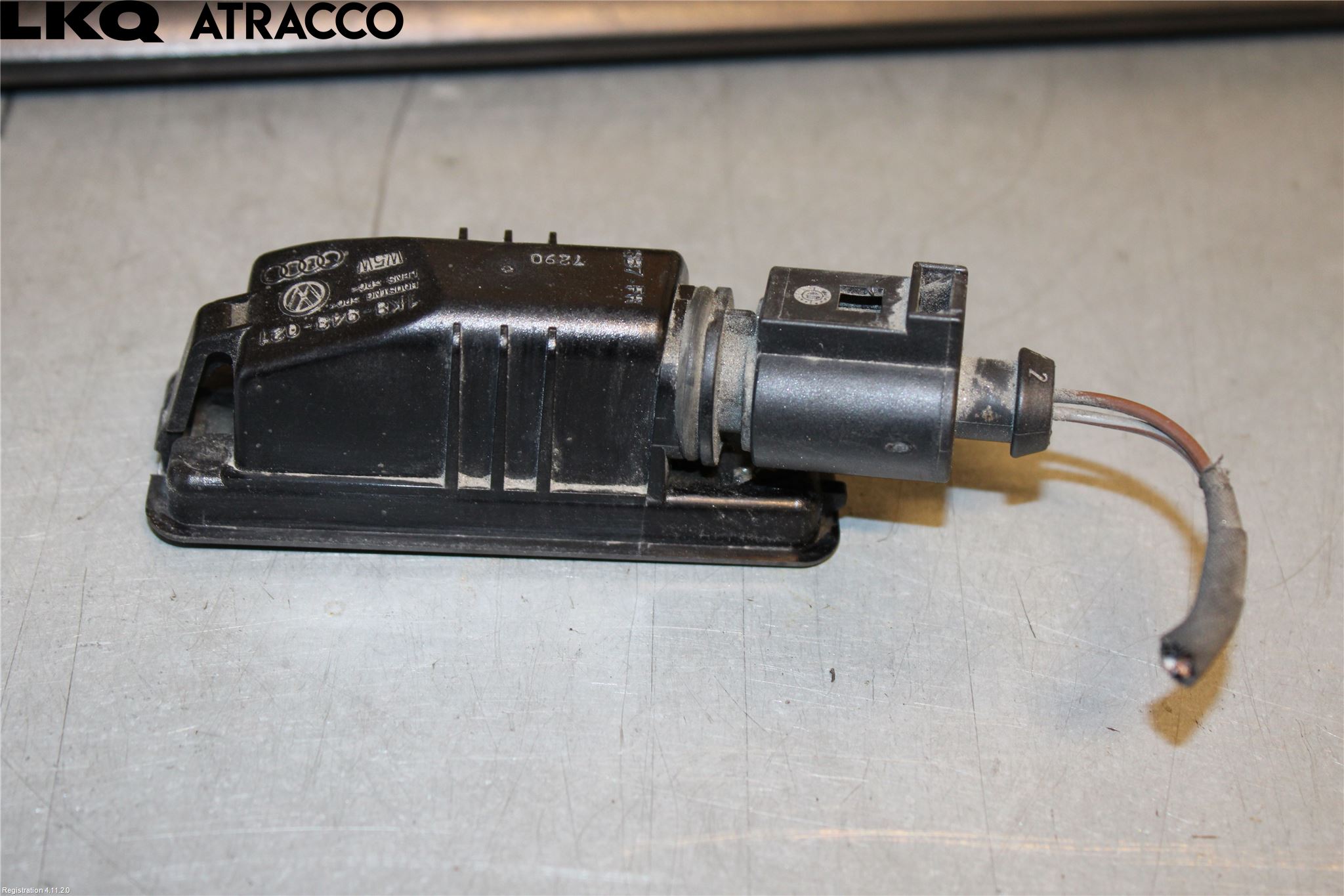 Volkswagen VW GOLF VI 09-13 Skilt Belysning