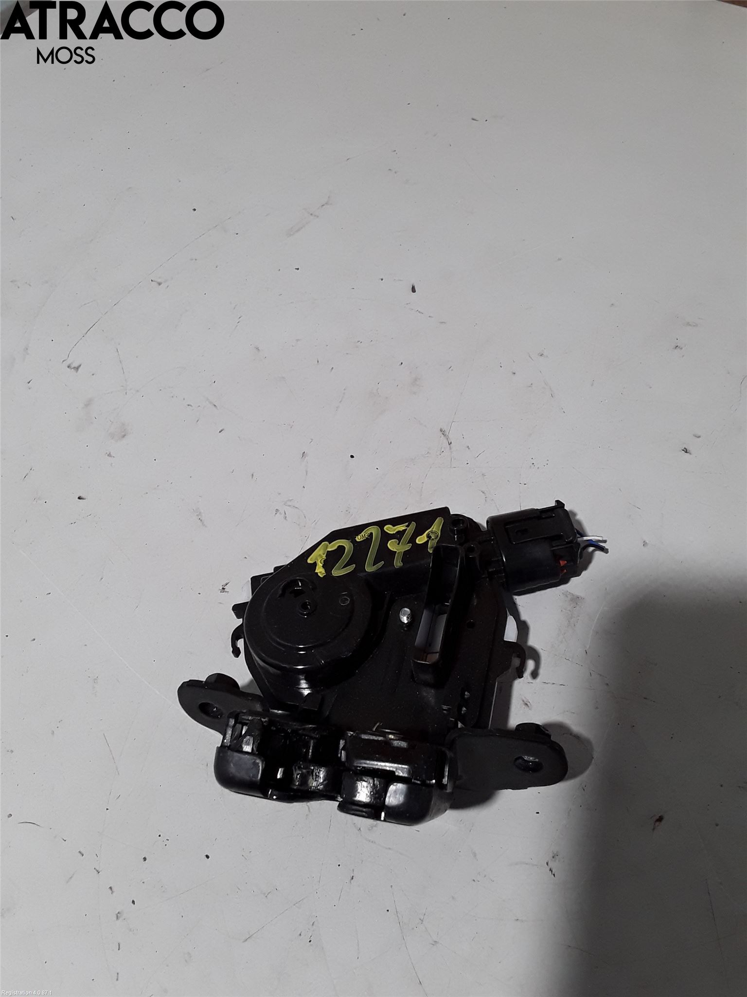 Toyota COROLLA 19- Bakluke-Lokk Låsekasse