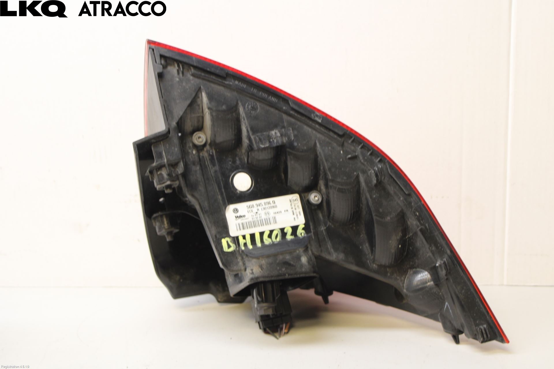 Volkswagen VW GOLF / E-GOLF VII 13-20 Baklykt Høyre