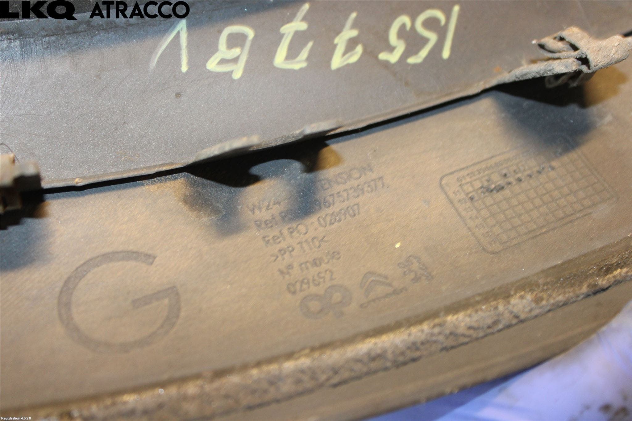 Peugeot 508 11-18 Støtfanger Bak List