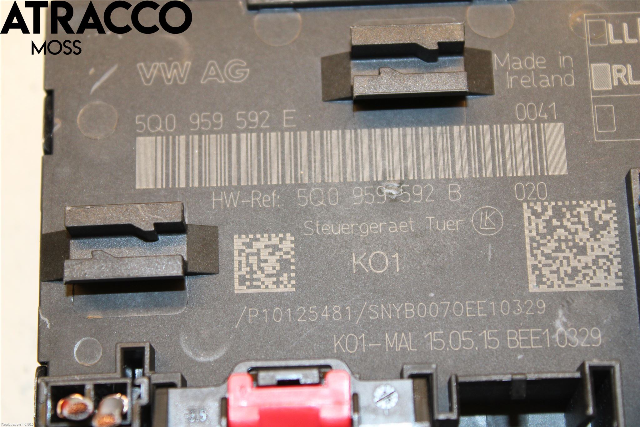 Volkswagen VW PASSAT 15-19 Styreenhet Dør