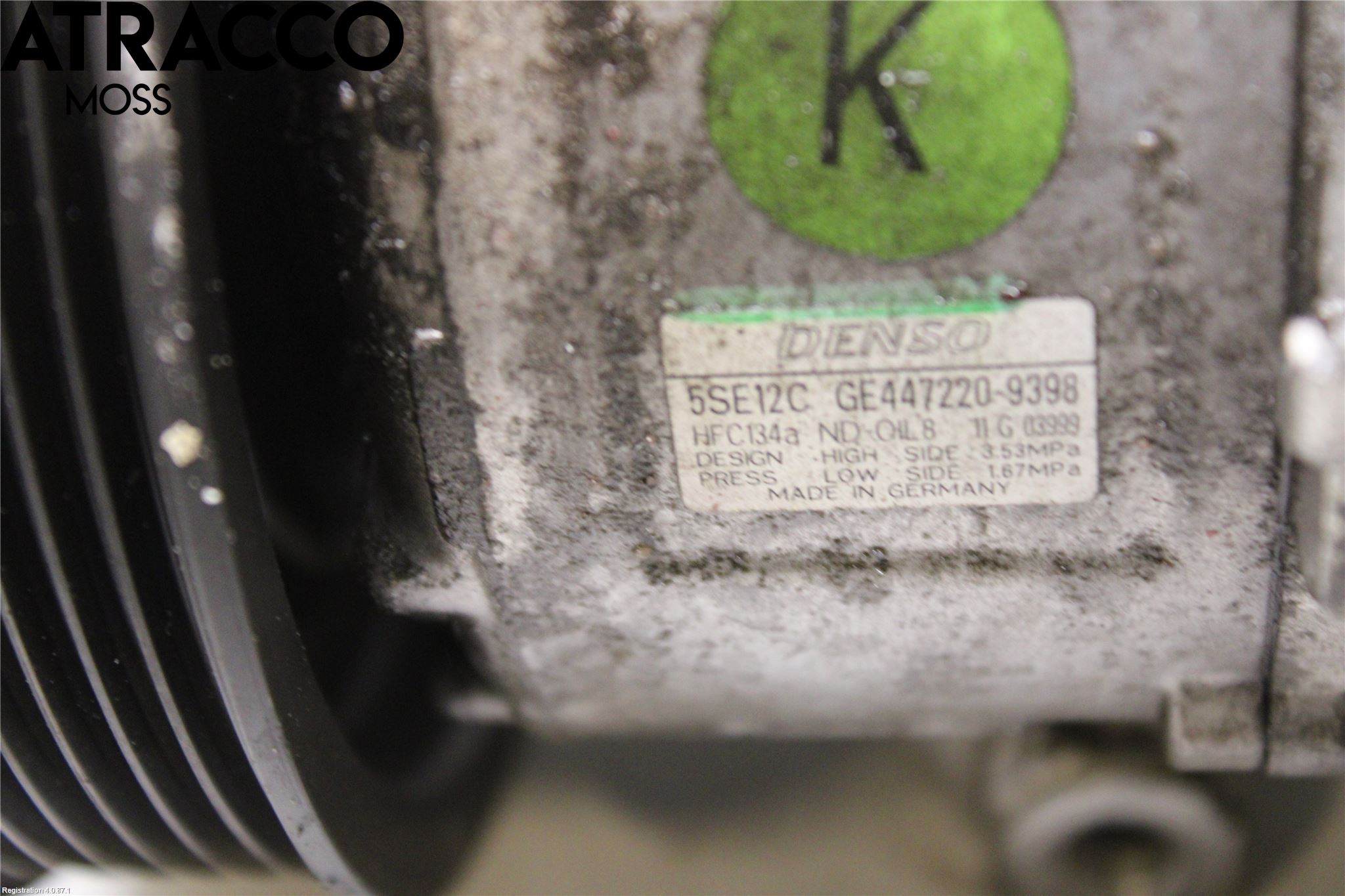 Toyota AVENSIS 03-06 Varme Ac Kompressor