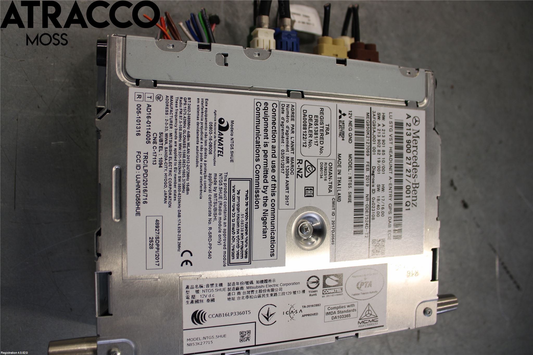 Mercedes-Benz MB C-KLASS (W205) 14-21 Gps Navigator