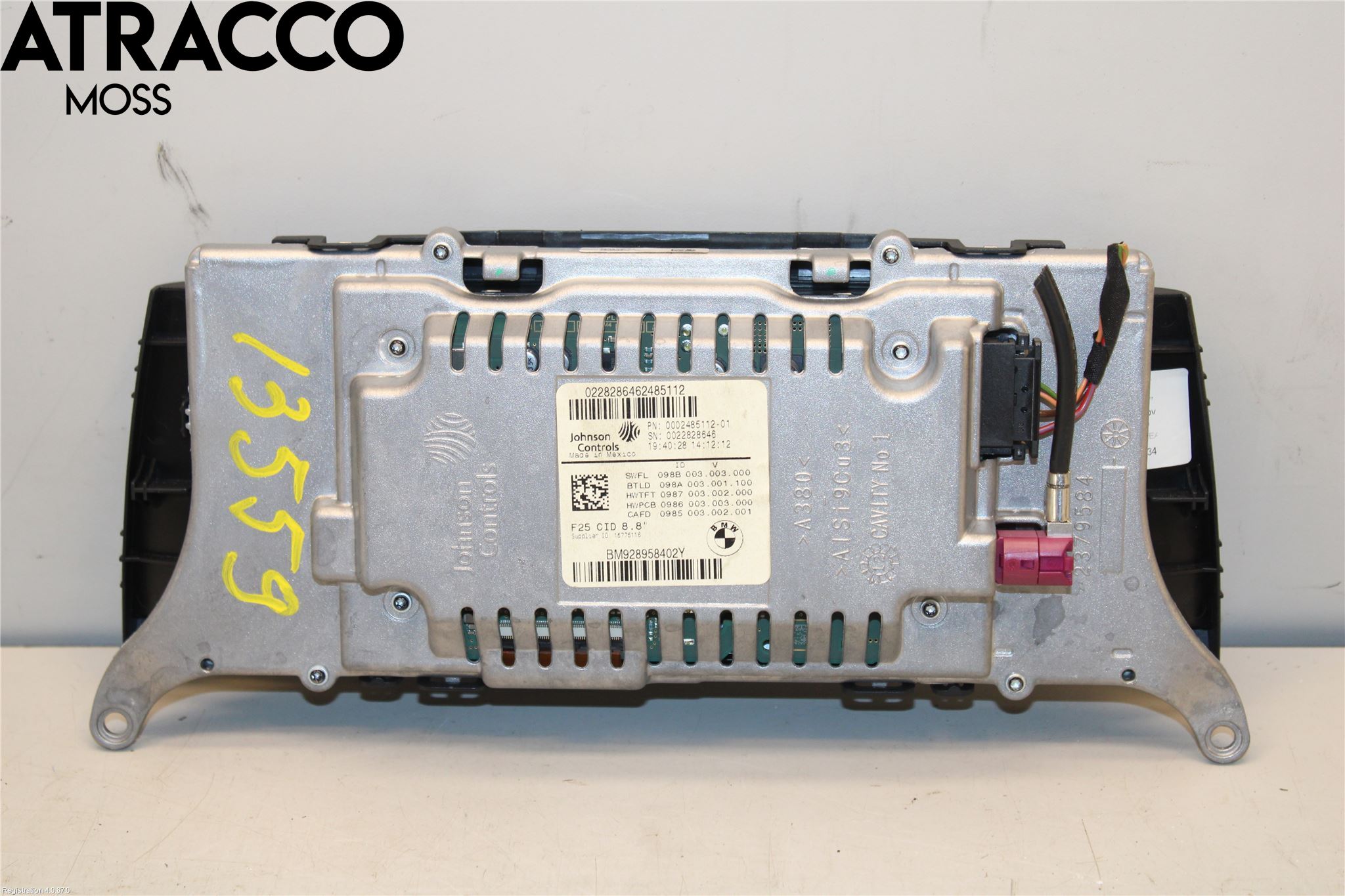 BMW X3 F25 10-17 Multifunktionsdisplay