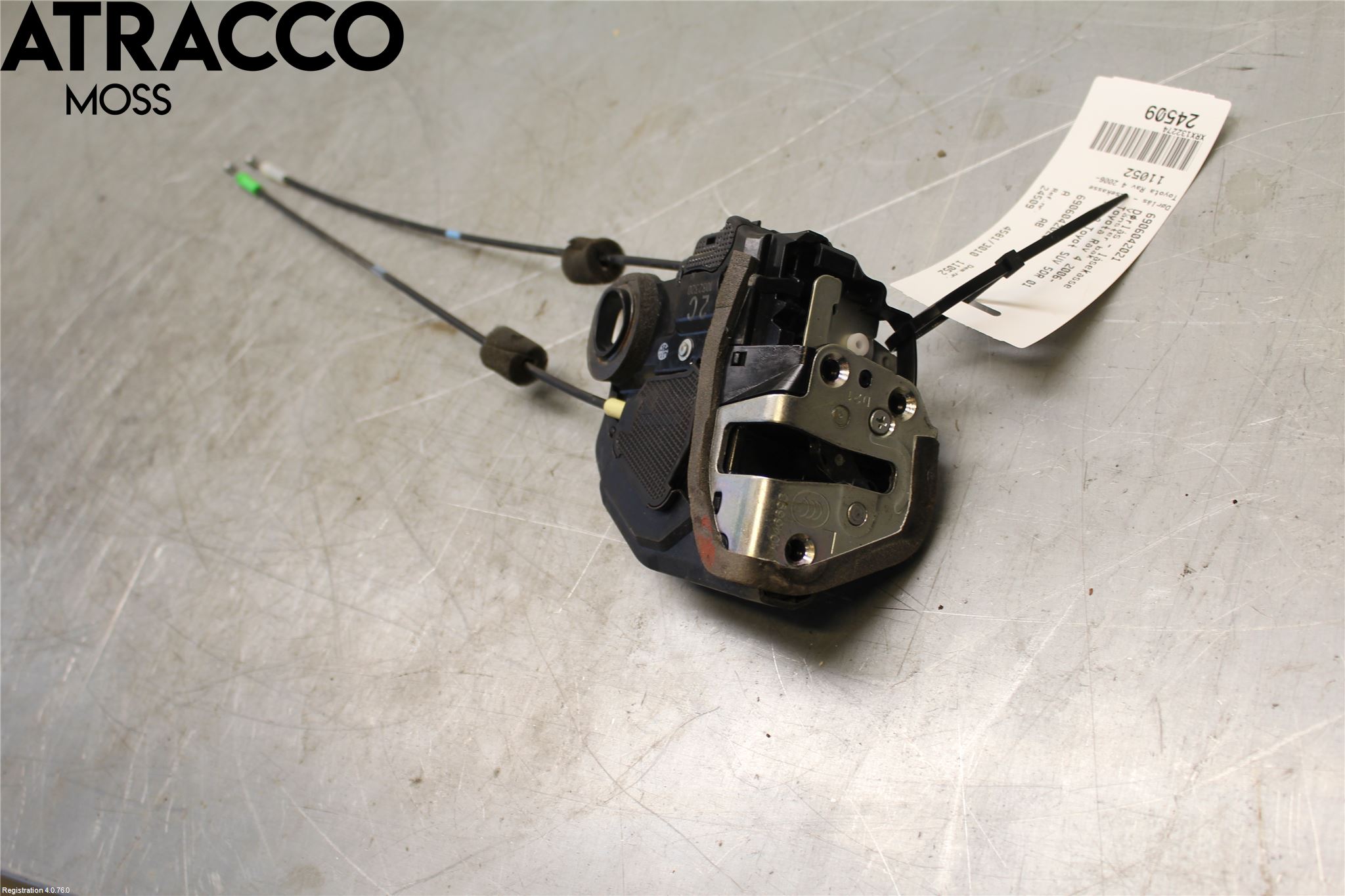 Toyota RAV 4 06-12 Dørlås - Låsekasse