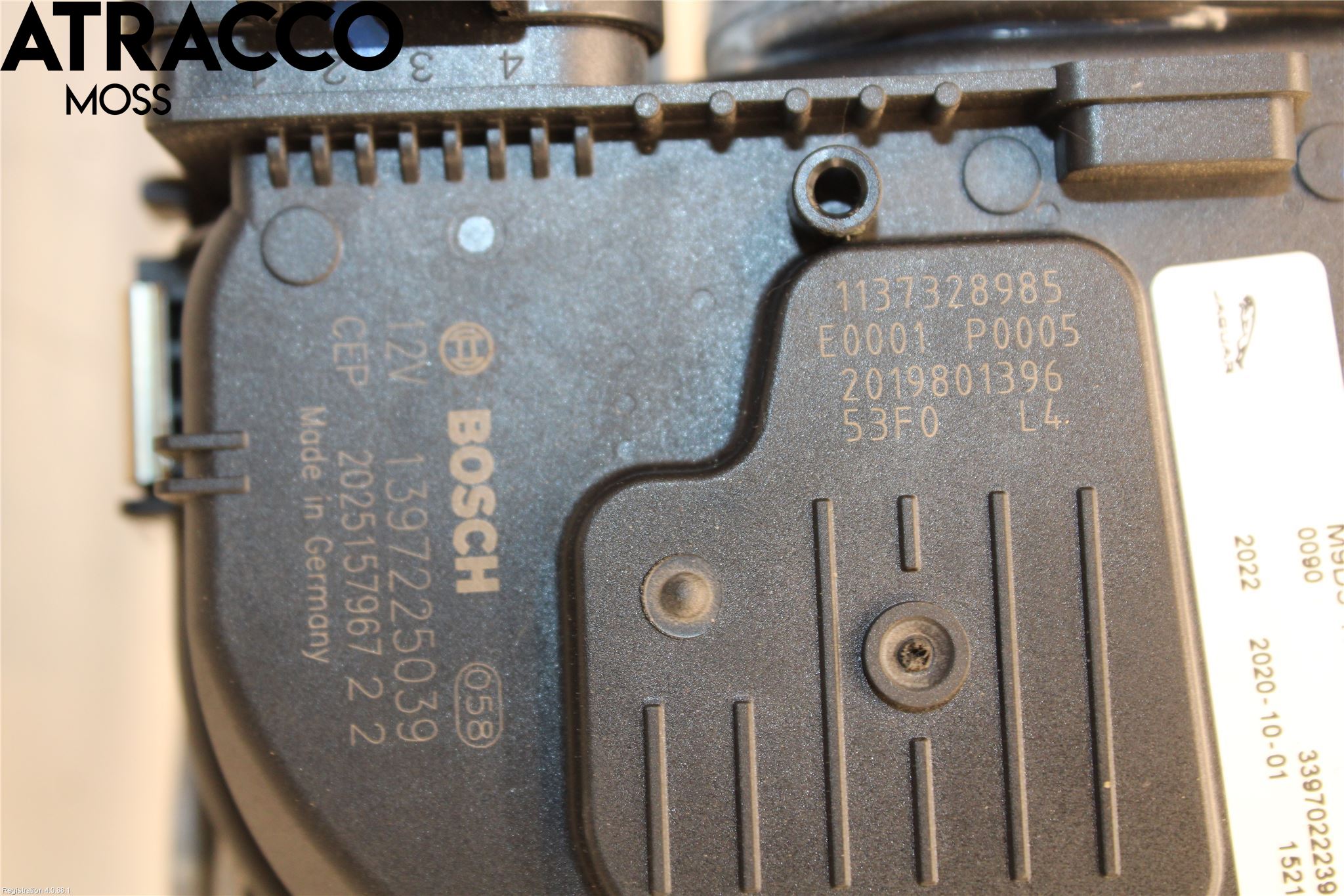 Jaguar I-PACE 18- Viskermotor Frontrute