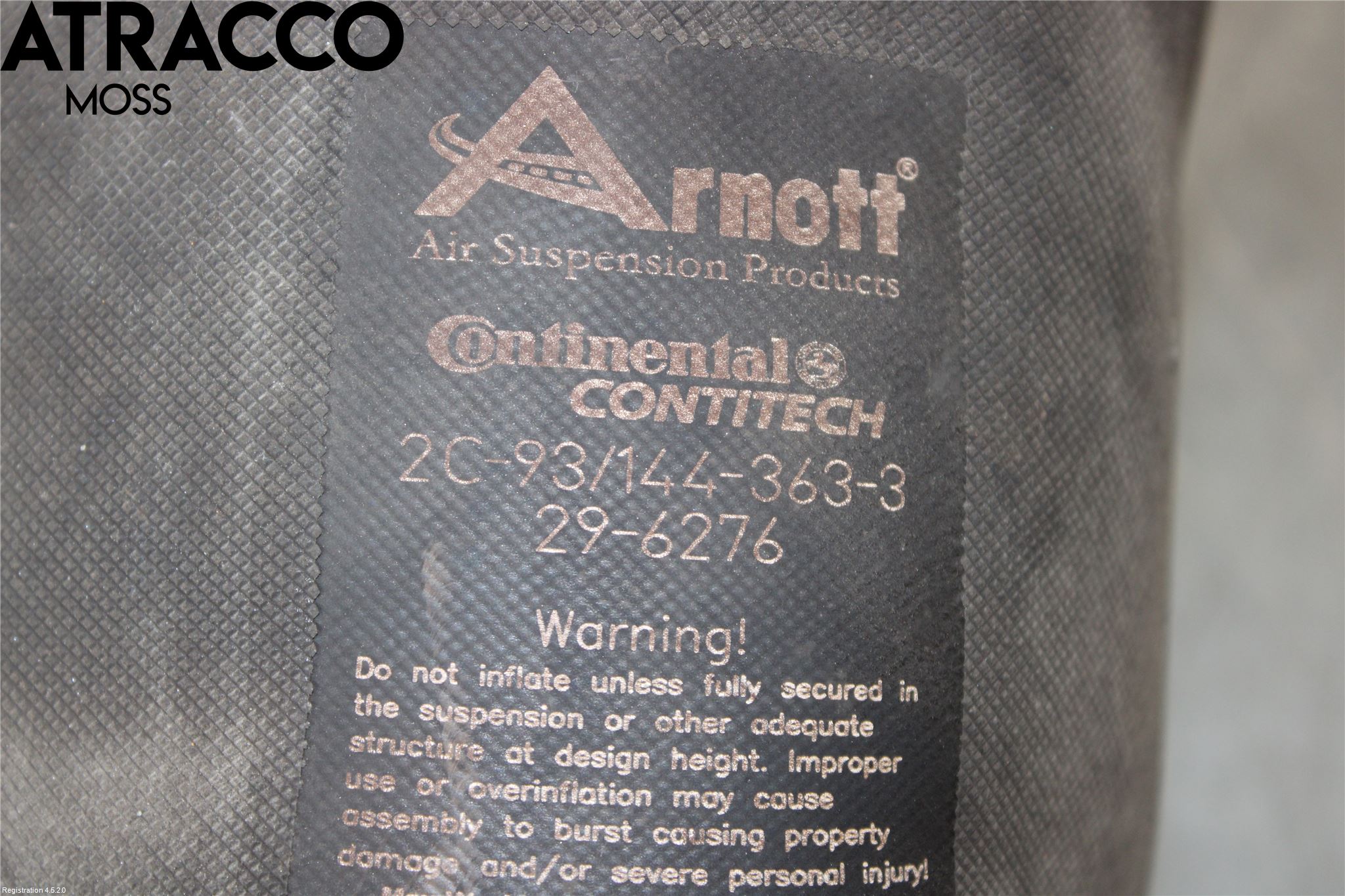 Mercedes-Benz MB GL/GLS-KLASS (X166) 12-19 Nivåreg Belg - Luftpute