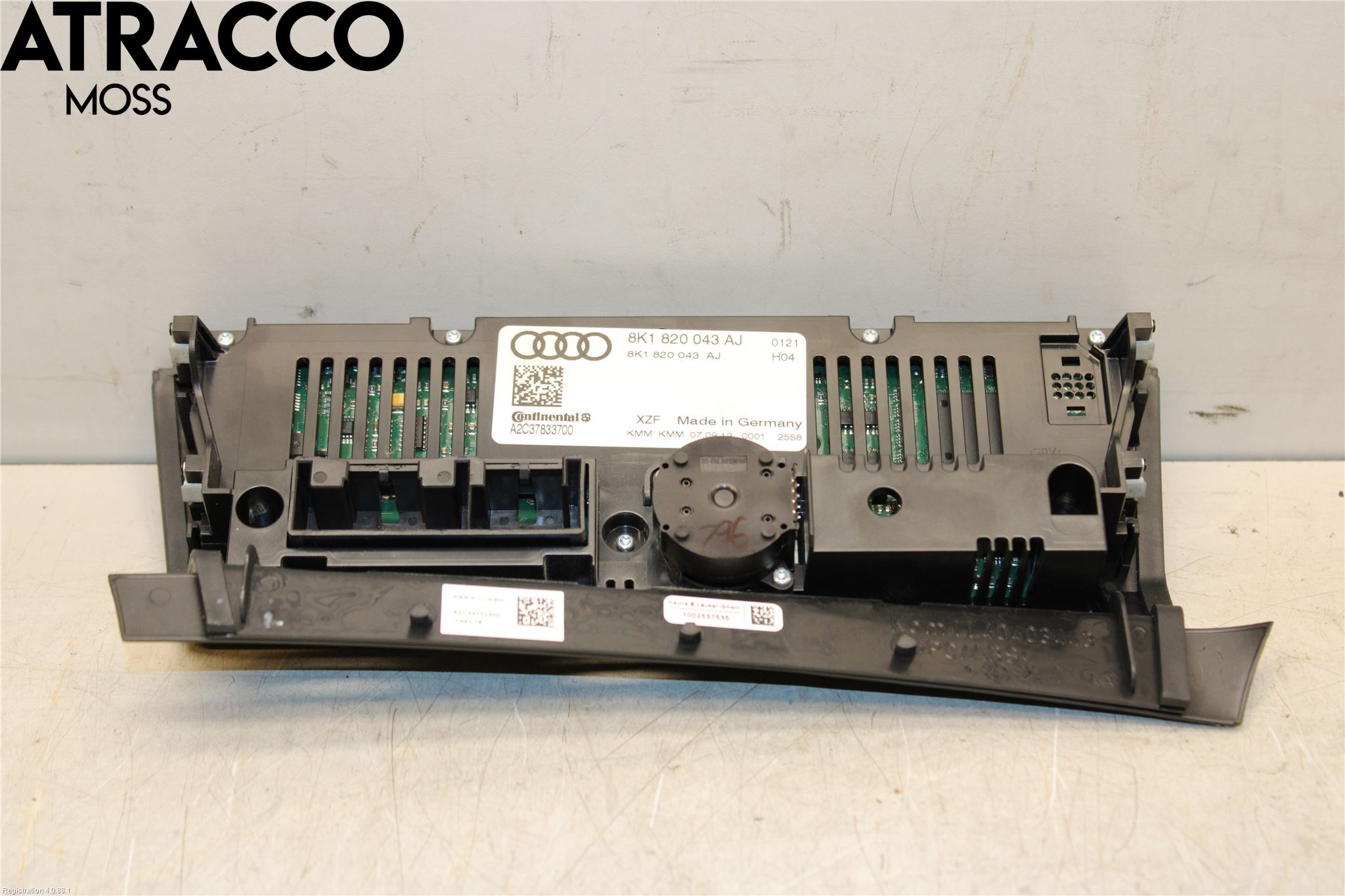 Audi Q5 09-16 Varme Ac Betjening-Display