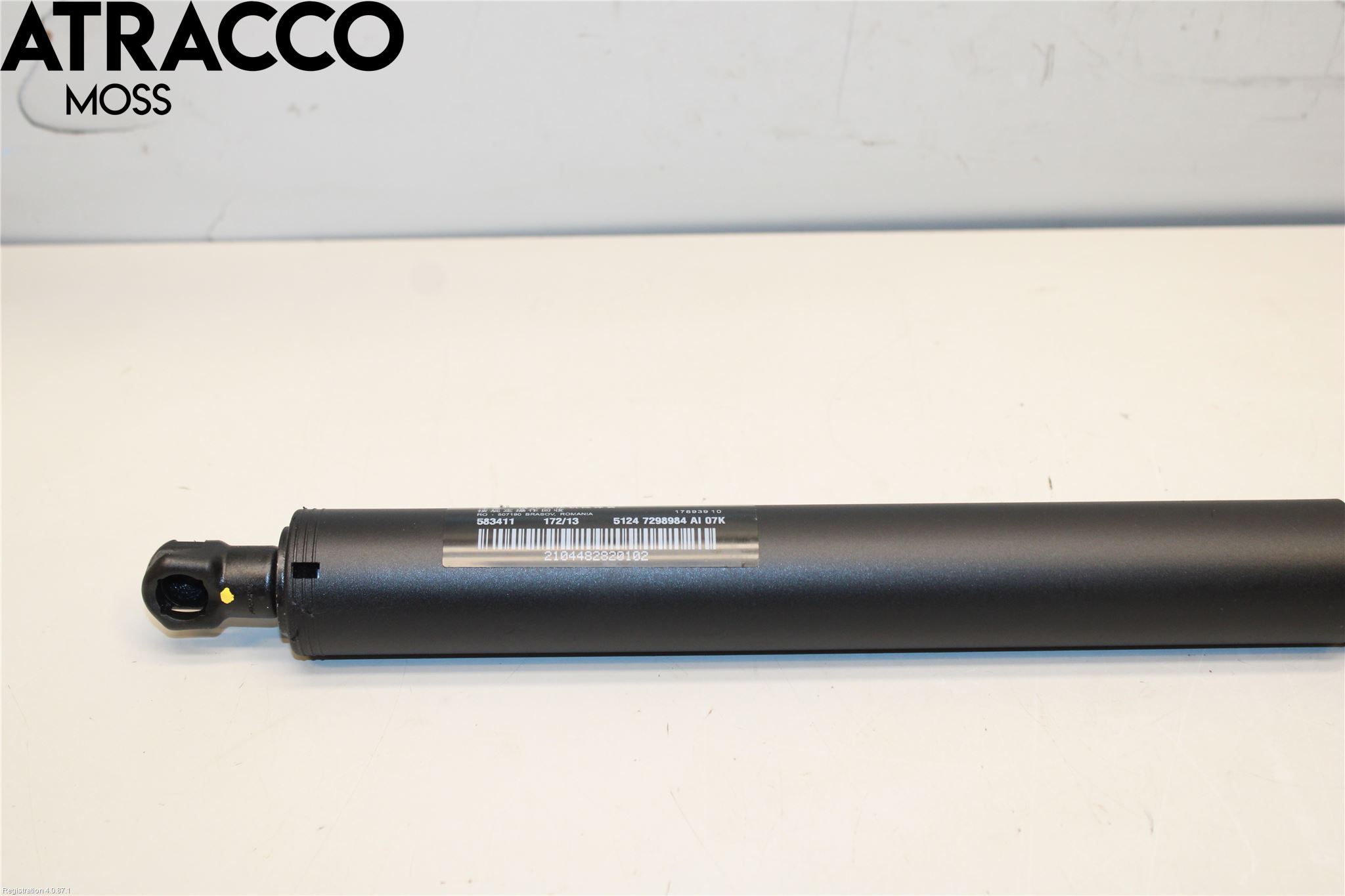 BMW 3 GT F34 13-19 Bakluke Demper-Gassfjær