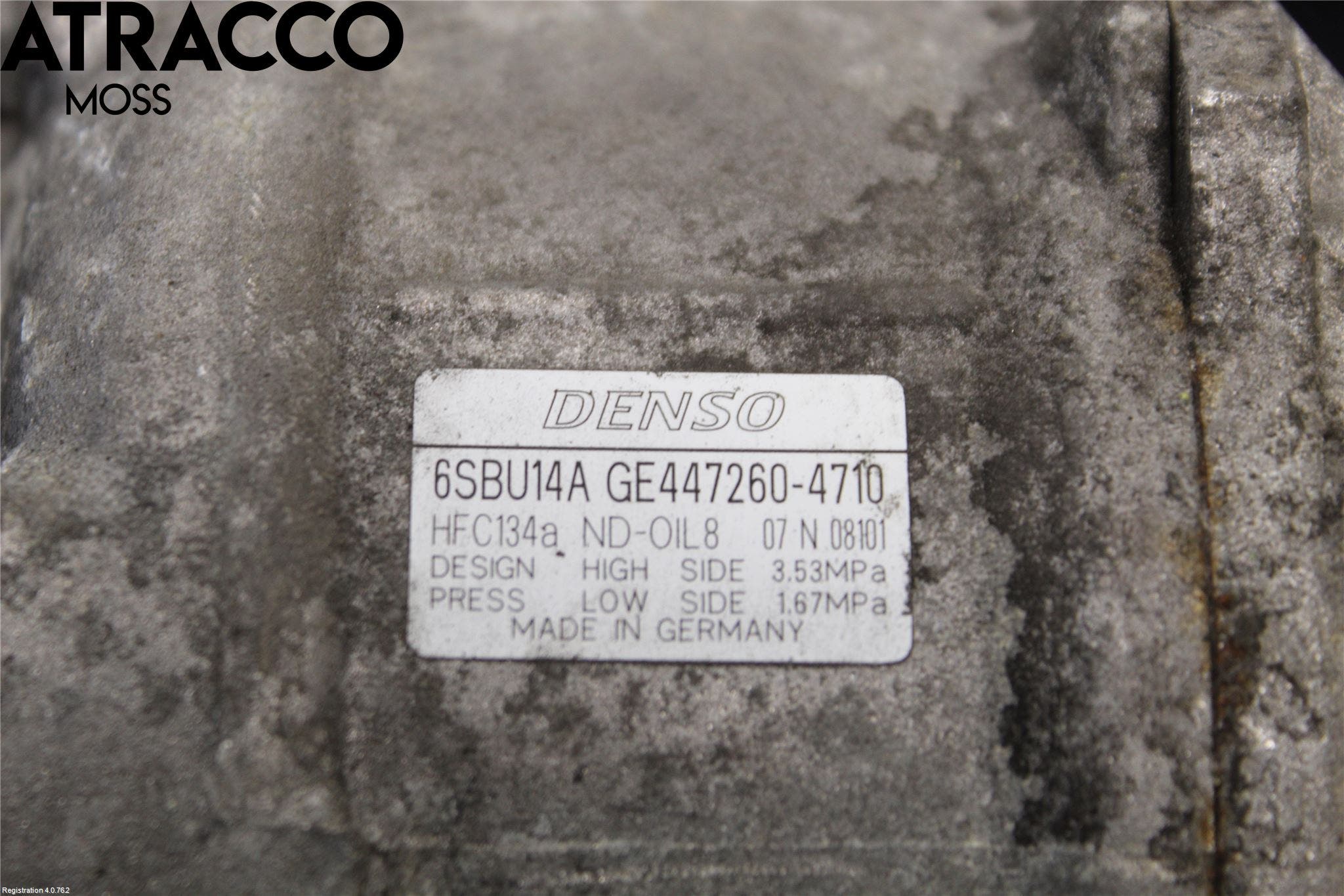 BMW 1 F20/F21 11-19 Varme Ac Kompressor