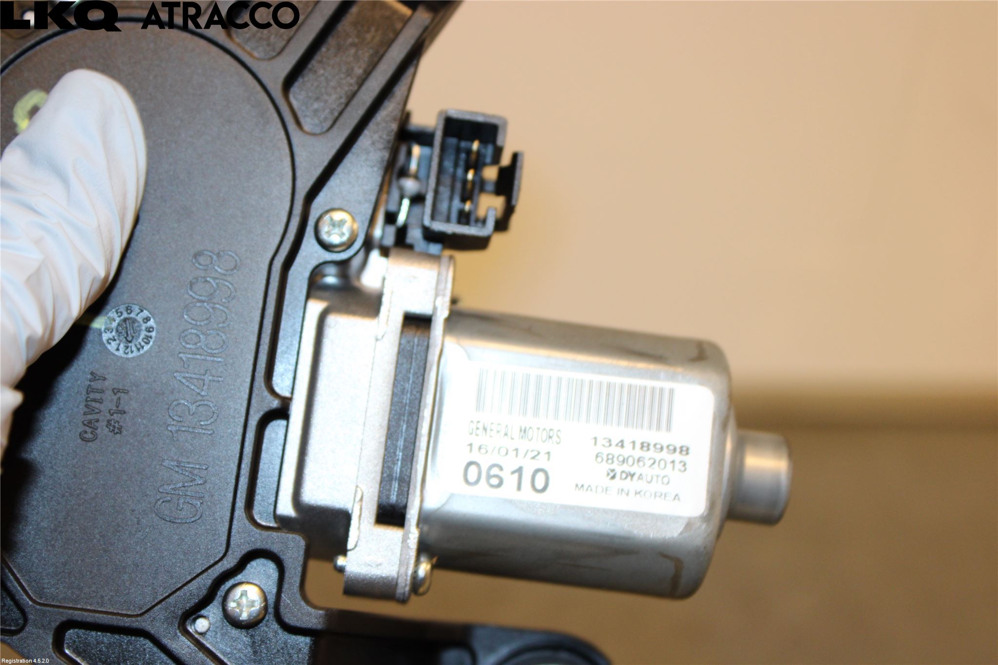 Opel ASTRA K 16-22 Viskermotor Bakluke