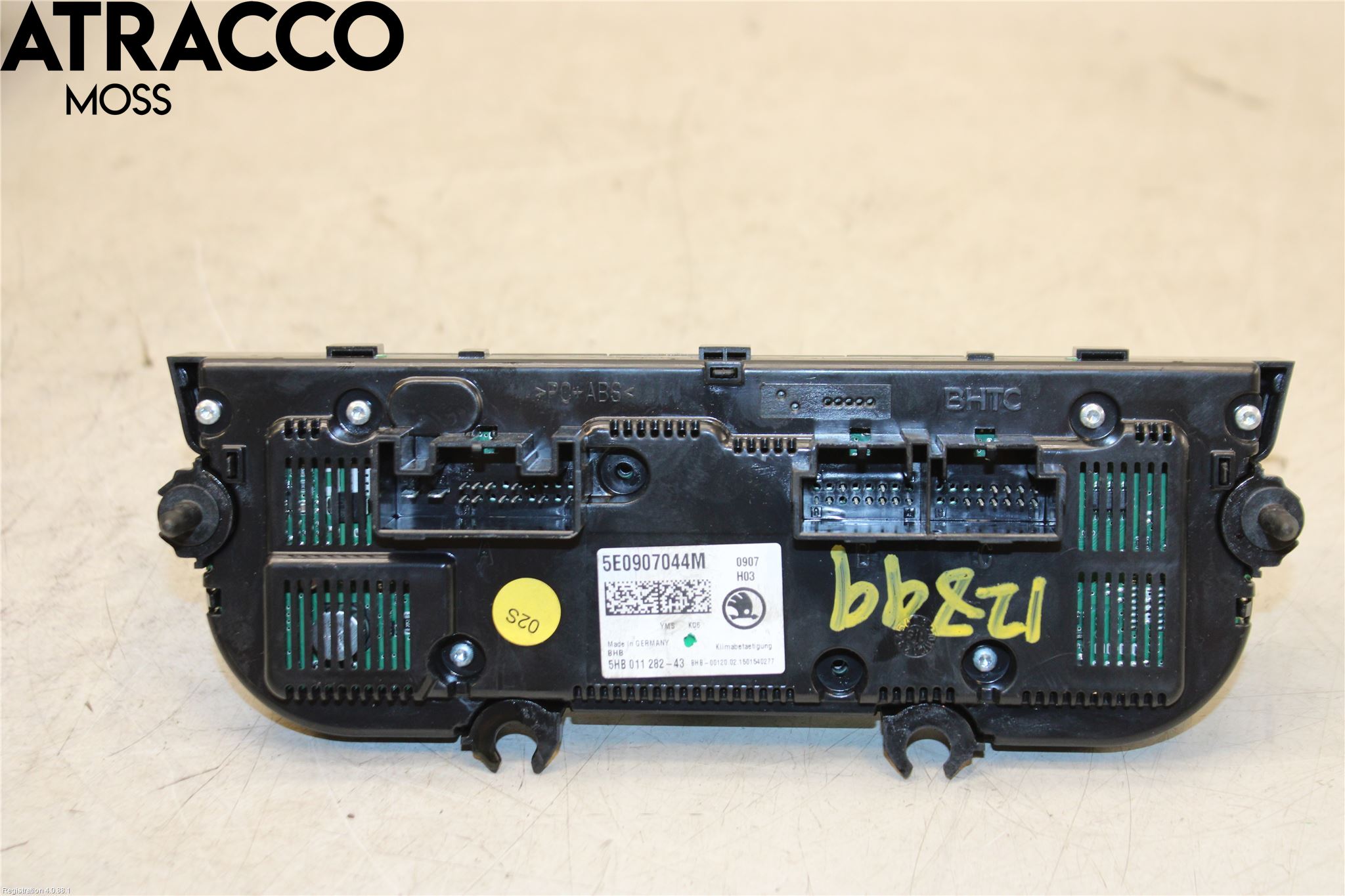 Skoda OCTAVIA (5E) 13-20 Varme Ac Betjening-Display
