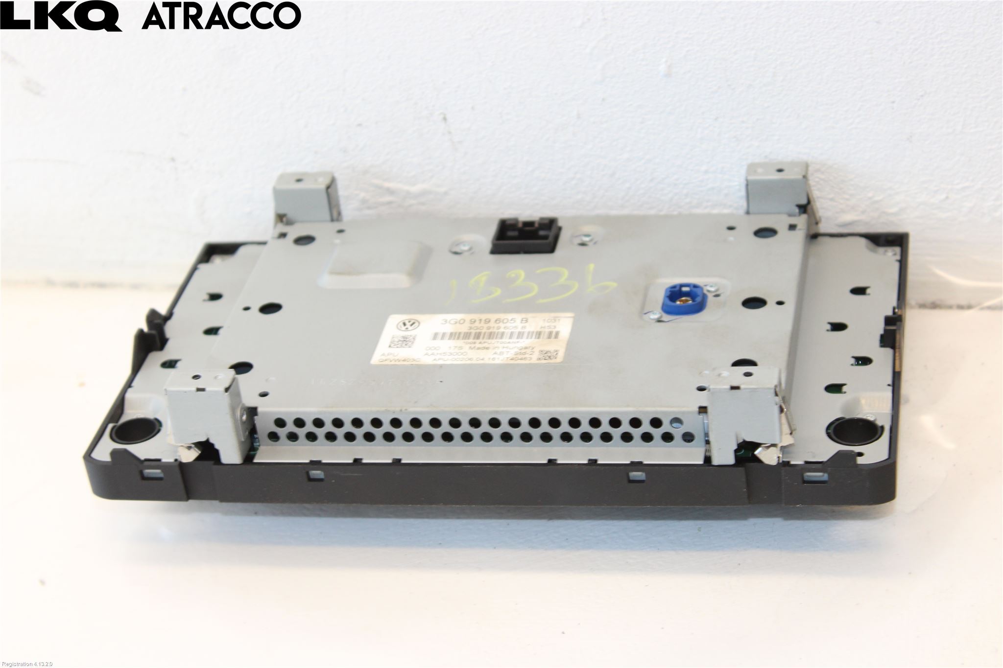 Volkswagen VW GOLF / E-GOLF VII 13-20 Multifunktionsdisplay