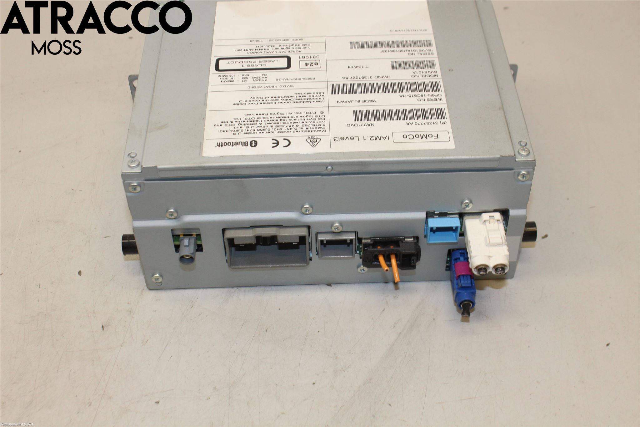 Volvo V60 11-13 Stereo Radio Med Cd