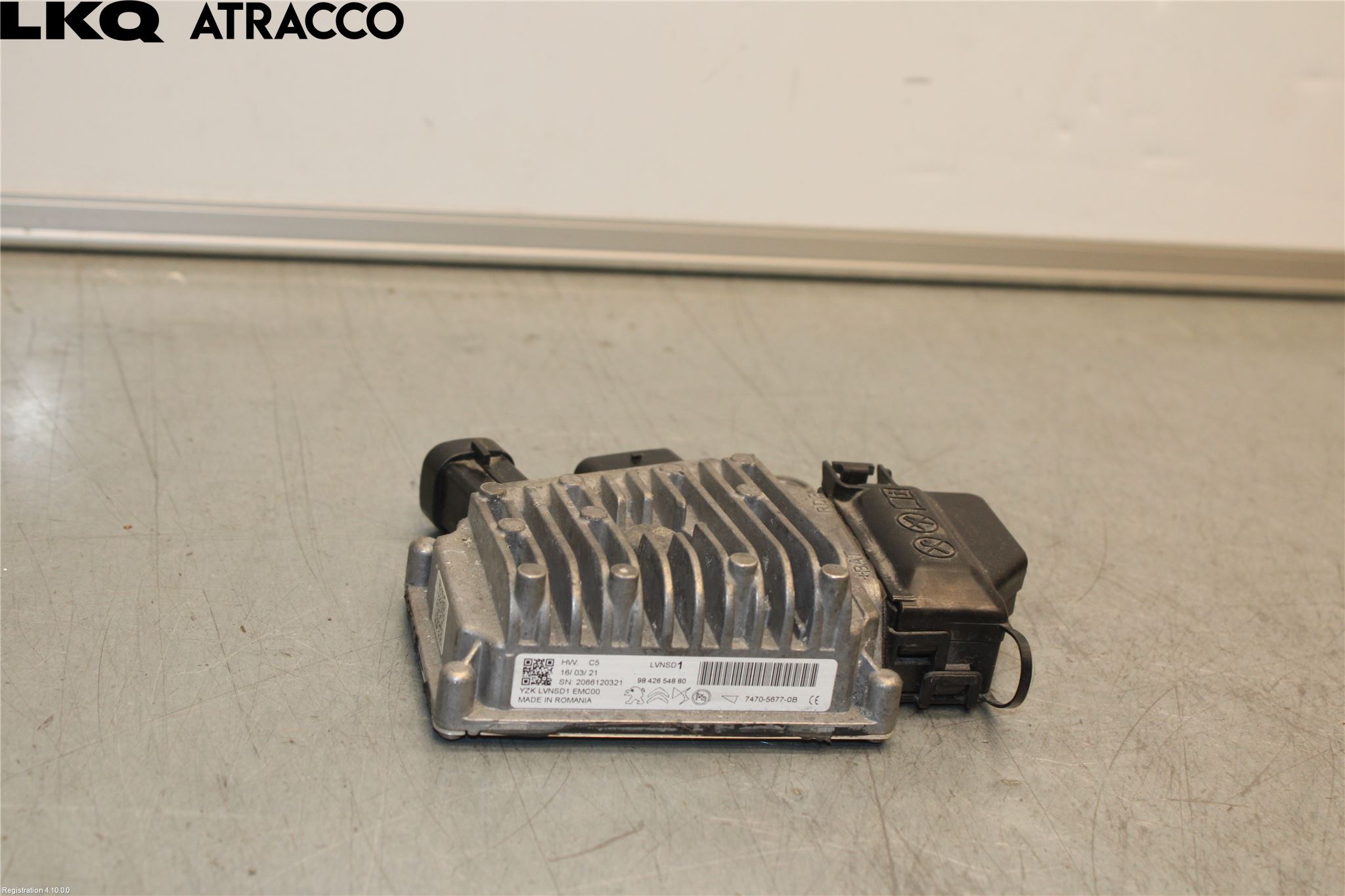 Peugeot 2008/E-2008 20- Styreenhet Øvrig