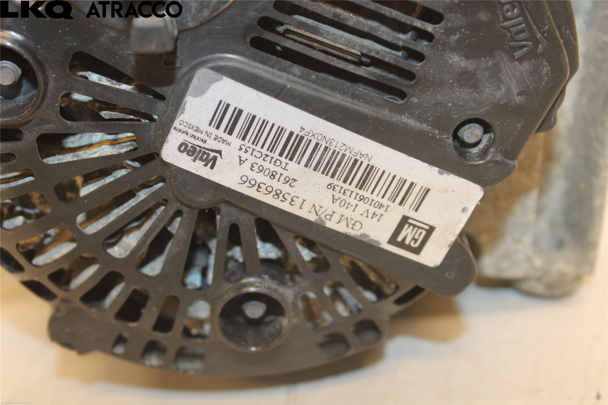 Opel ZAFIRA C 12-19 Dynamo