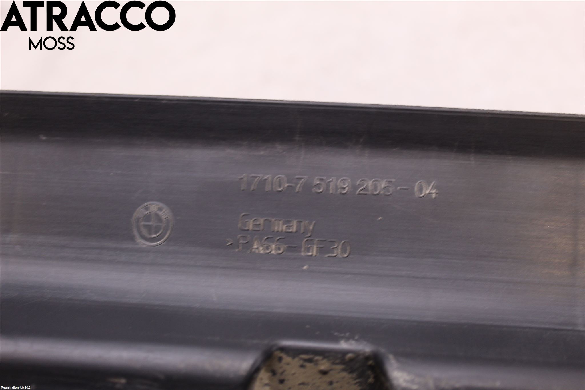 BMW 5 E60/61 Sed/Tou 02-10 Radiator Feste - Ramme - Bjelk