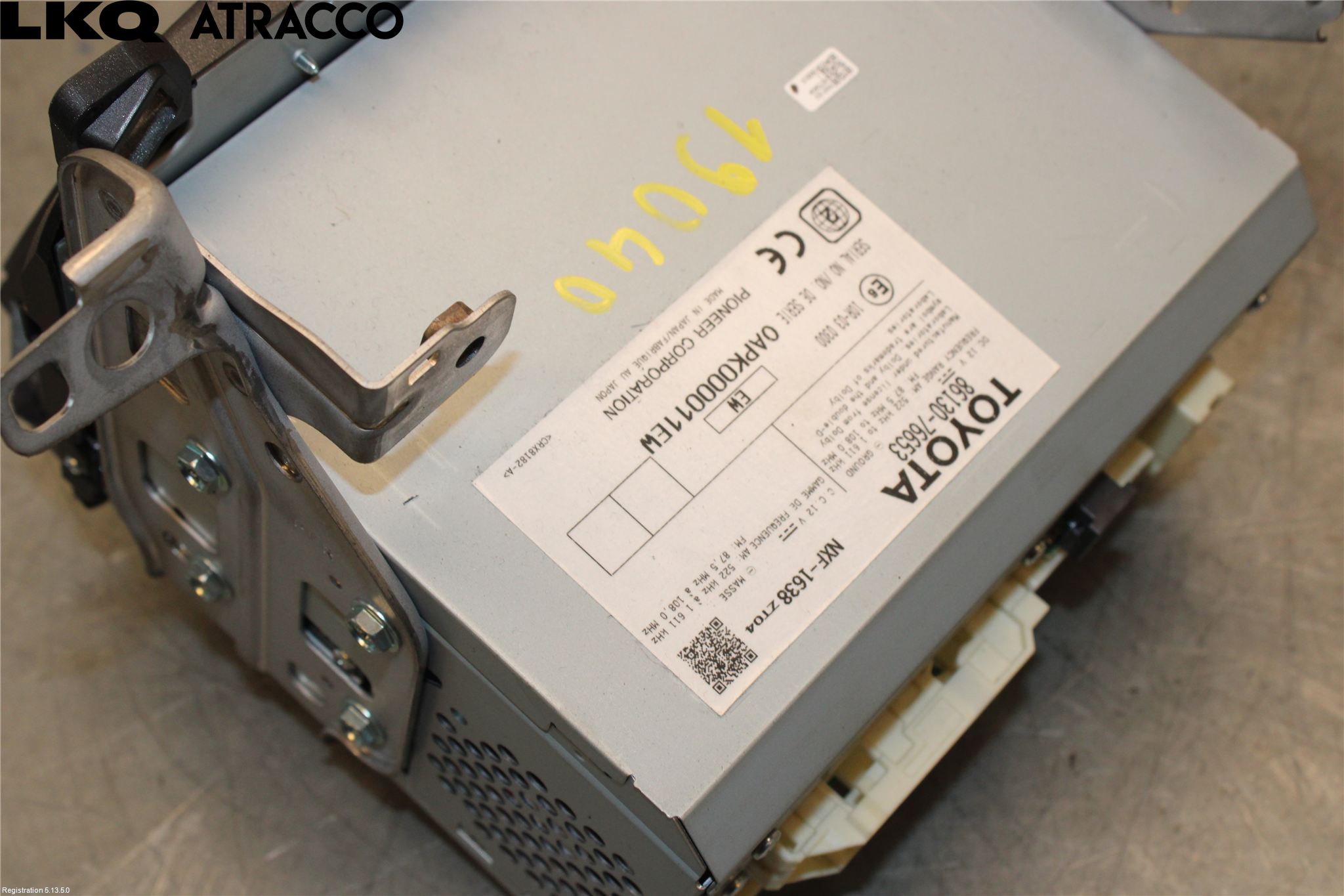 Lexus CT 200h Stereo Radio