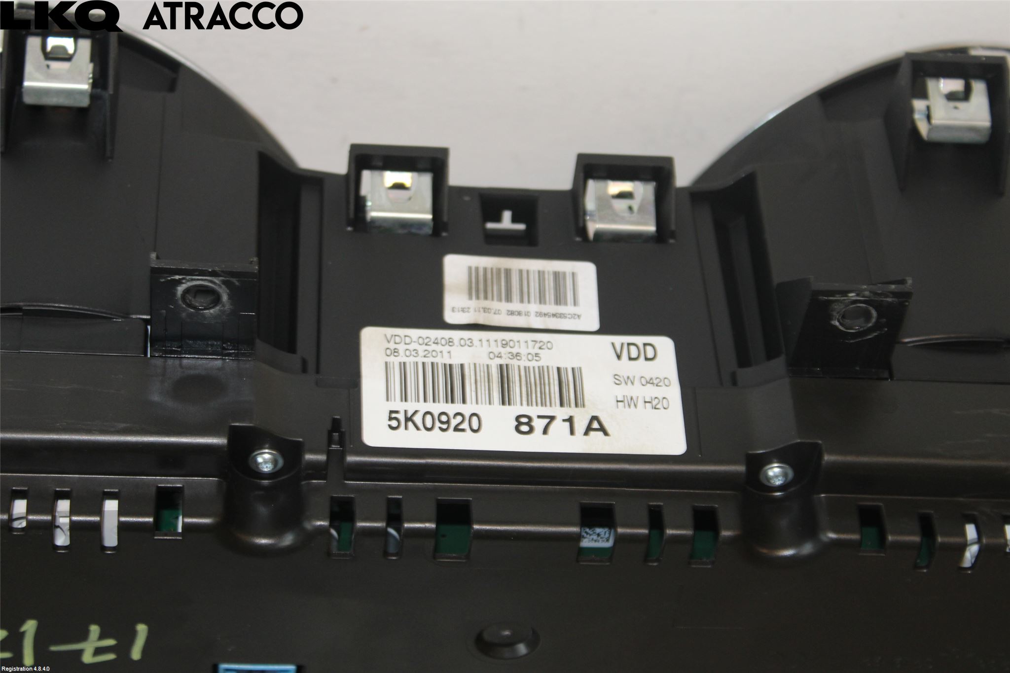 Volkswagen VW GOLF VI 09-13 Instr Kombinert