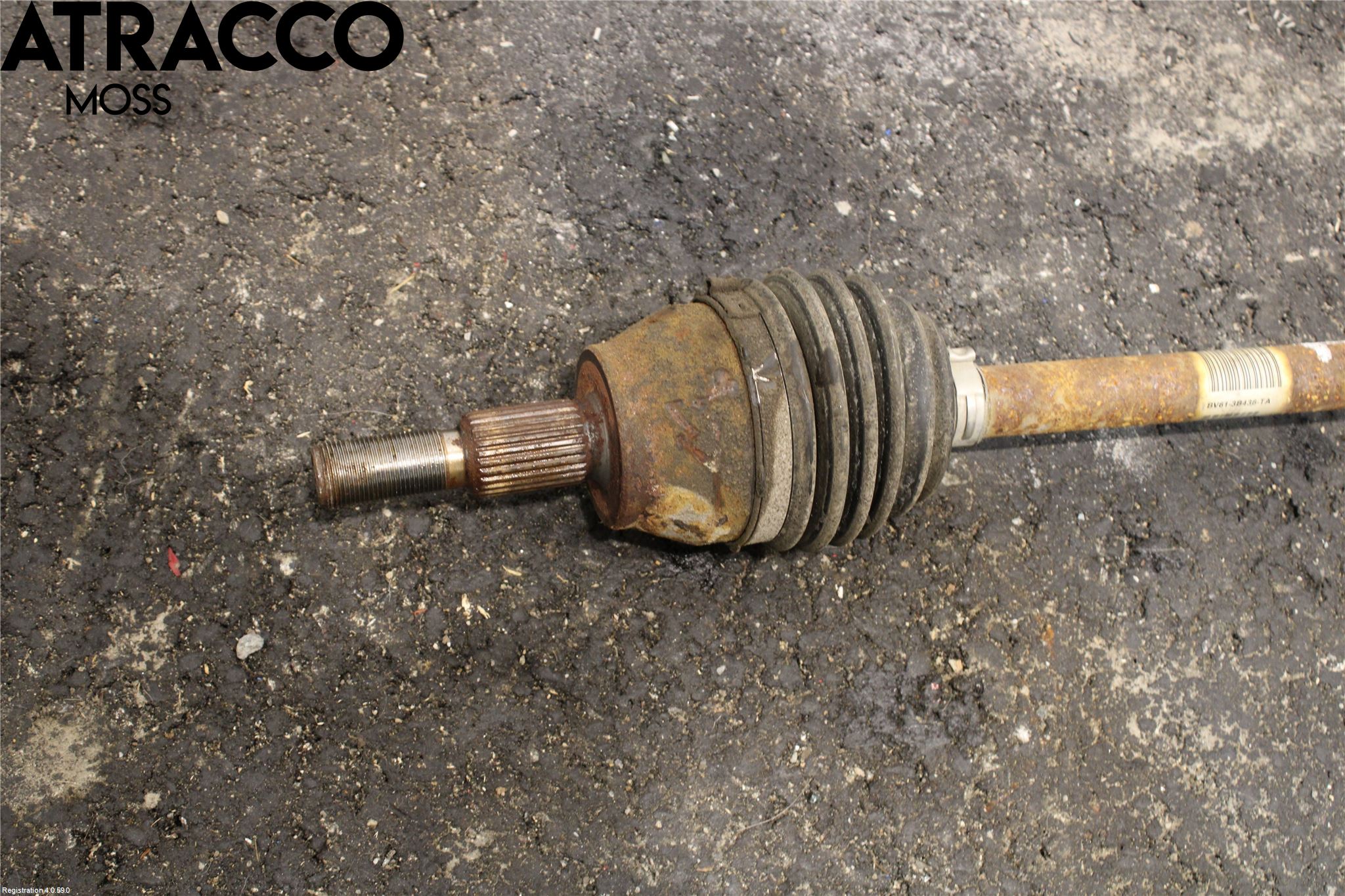 Ford FOCUS 11-14 Drivaksel Foran Kompl Høyre