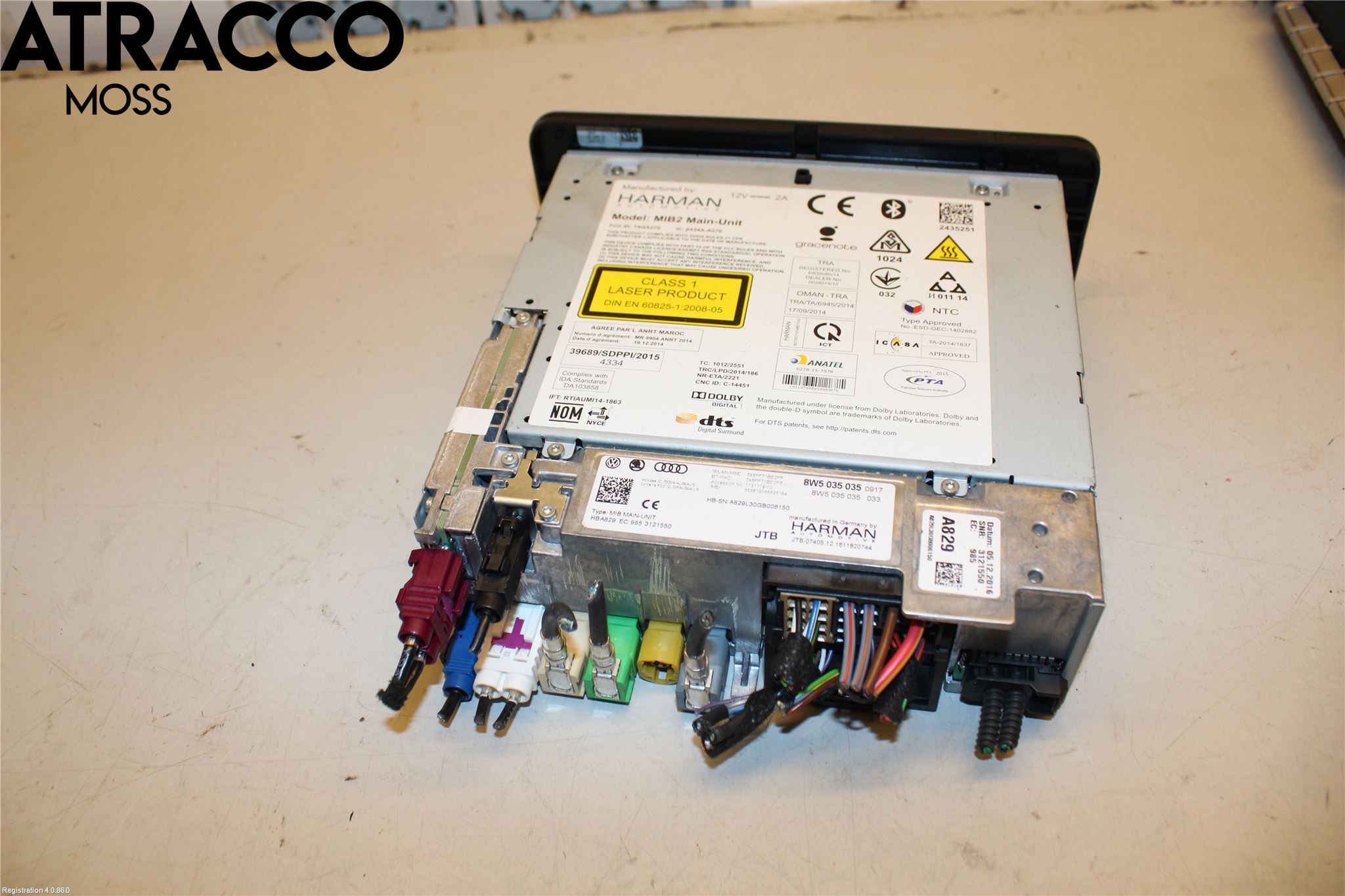 Audi A5 17- Stereo Radio