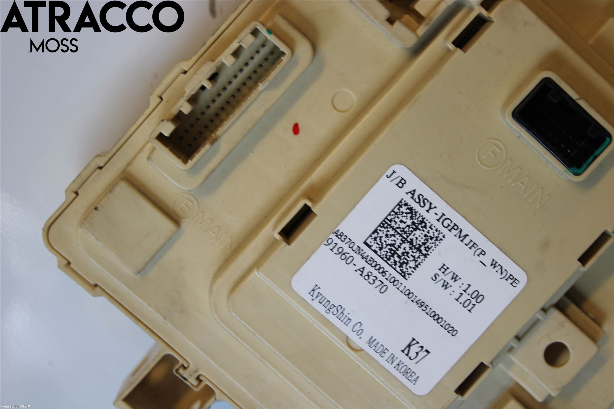 Kia OPTIMA 16-20 Sikringsboks - Elsentral