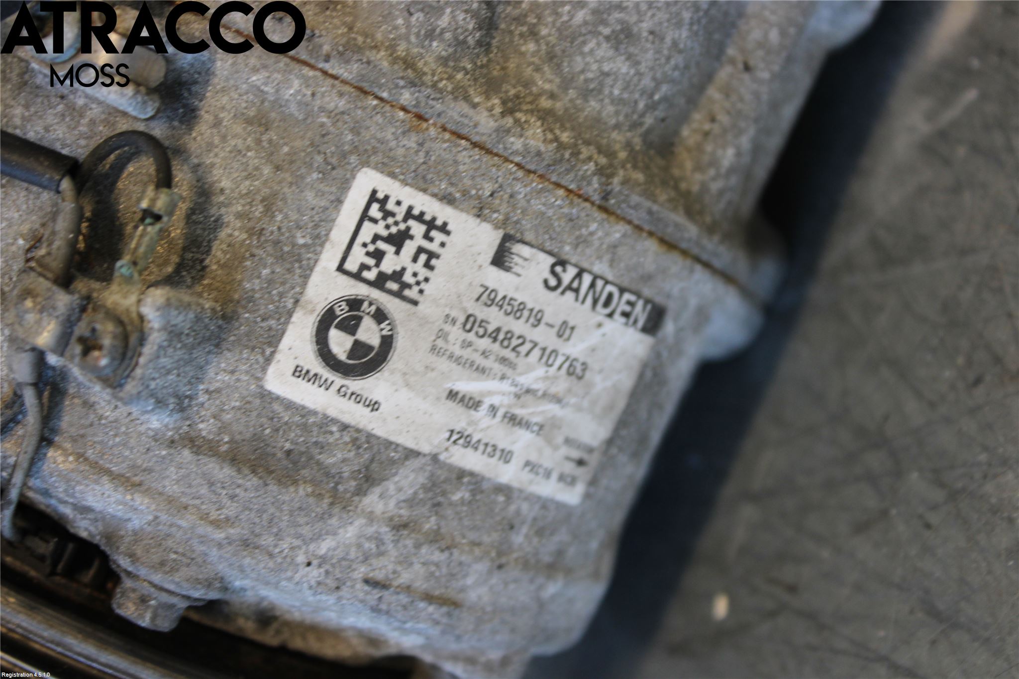 BMW 5 G30/G31/F90 17-23 Varme Ac Kompressor