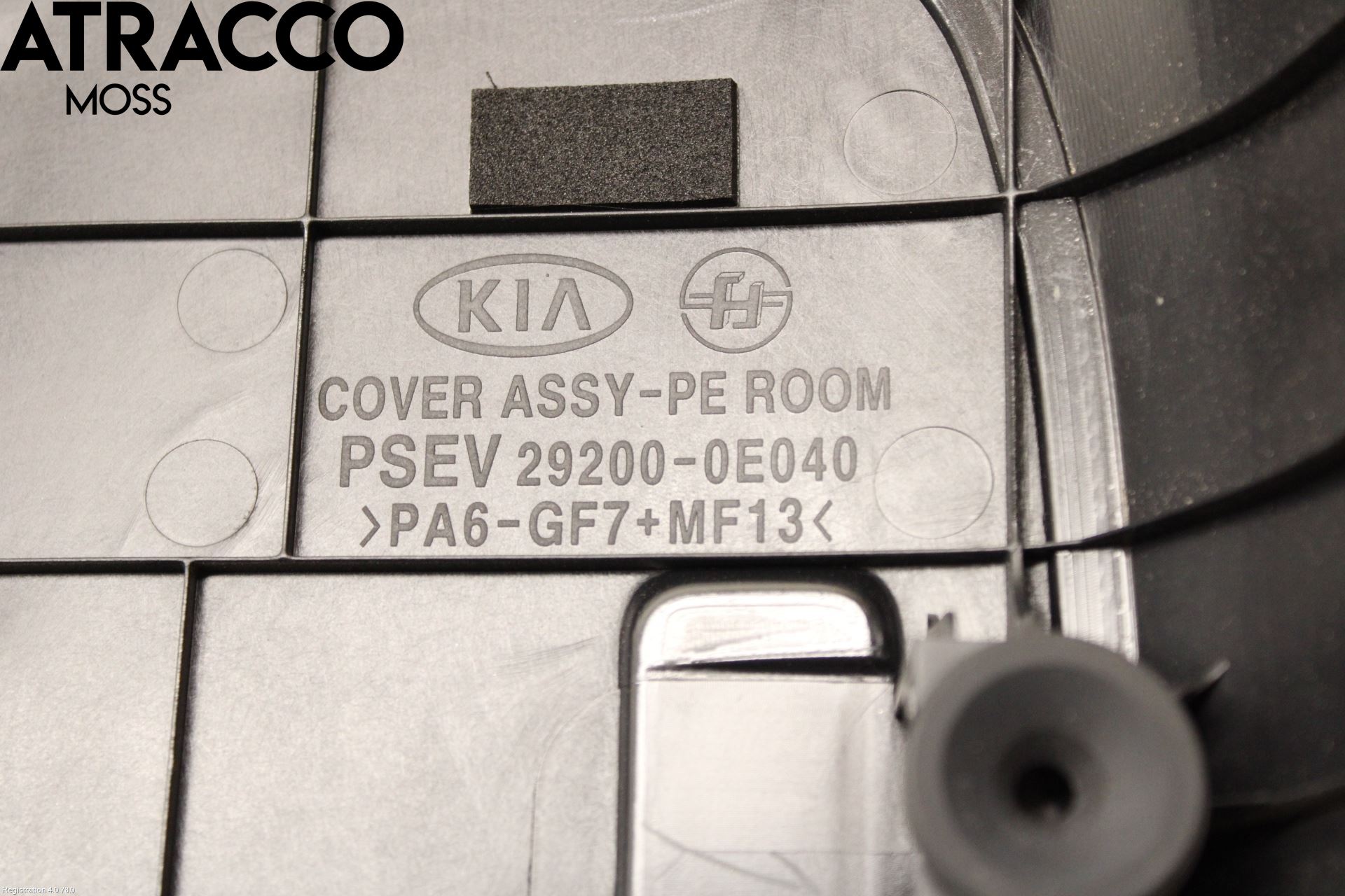 Kia SOUL 09- Motor Deksel Over Motor