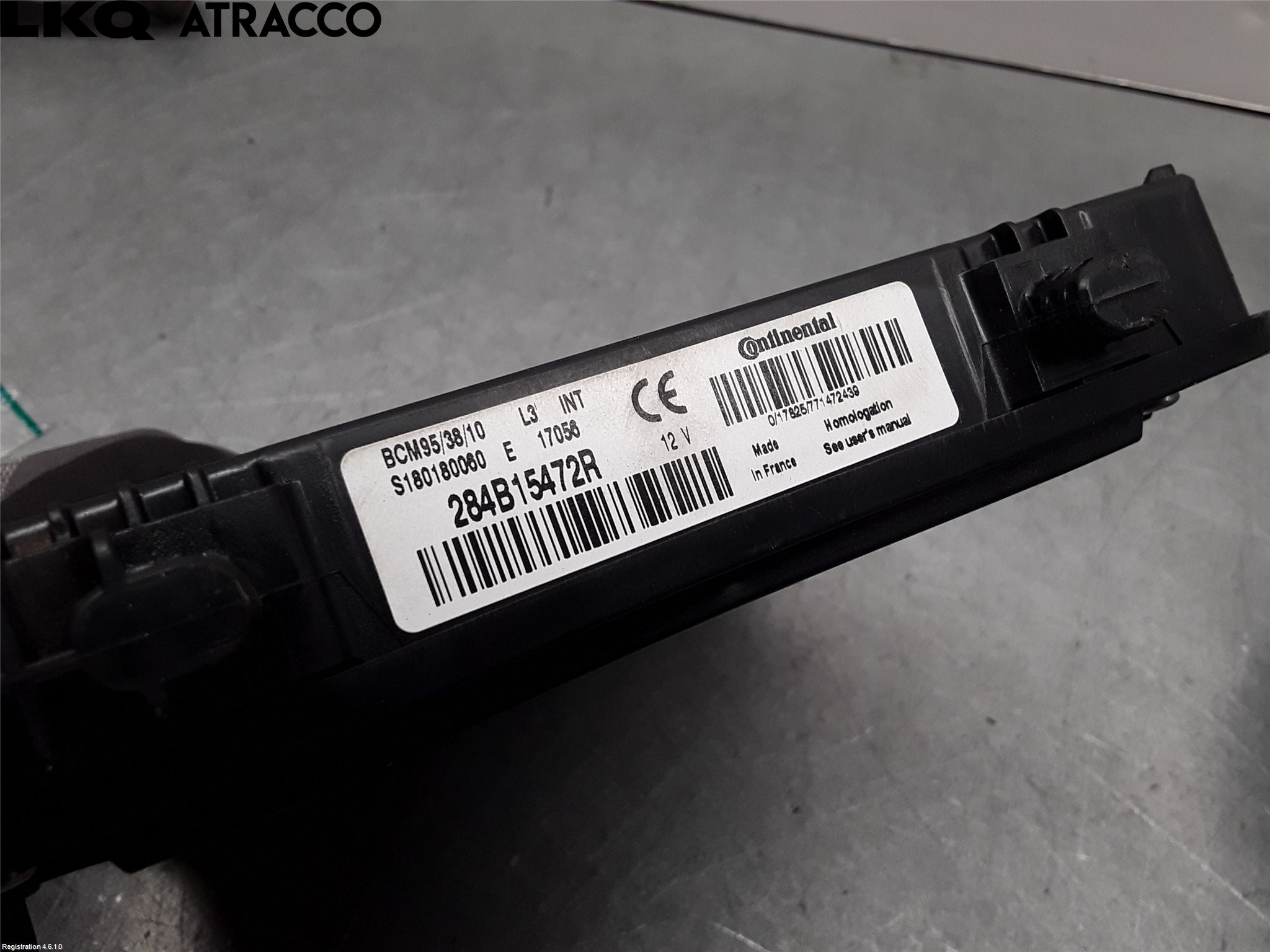 Renault ZOE/E-TECH 13- Styreenhet Øvrig