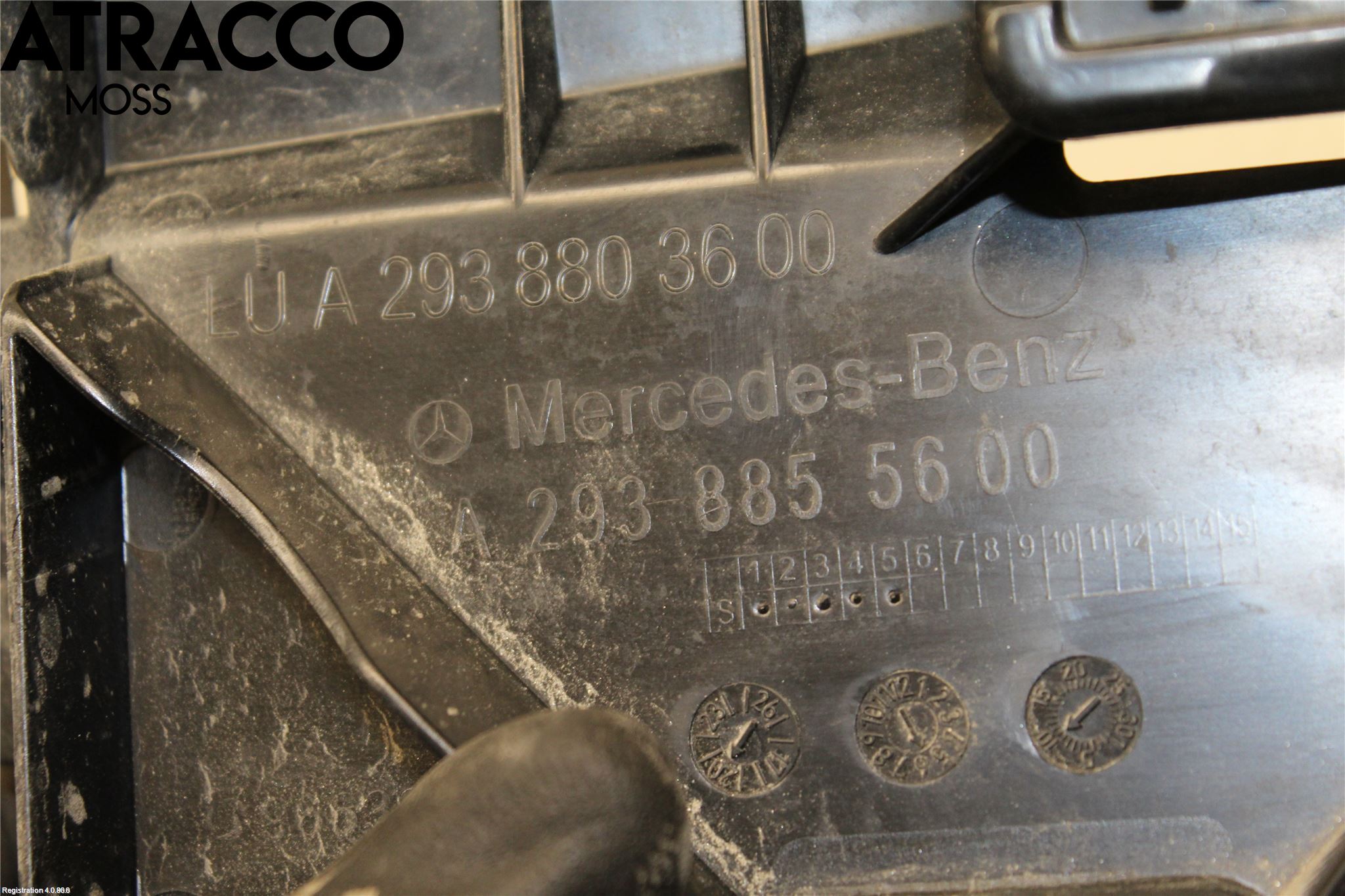 Mercedes-Benz MB EQC (N293) 20- Støtfangerfeste Bak Høyre