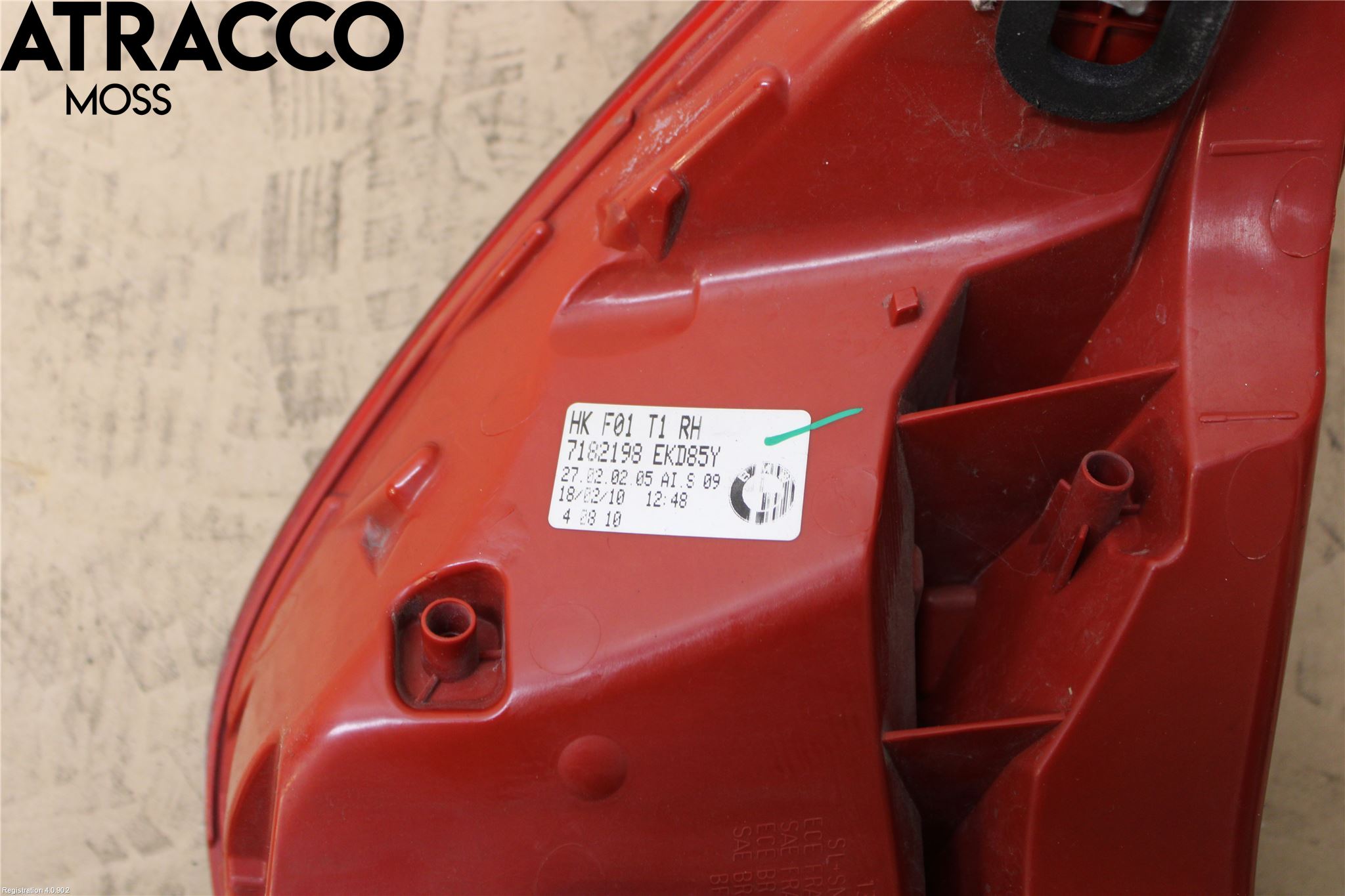 BMW 7 F01/02/03/04 09-15 Baklykt Høyre