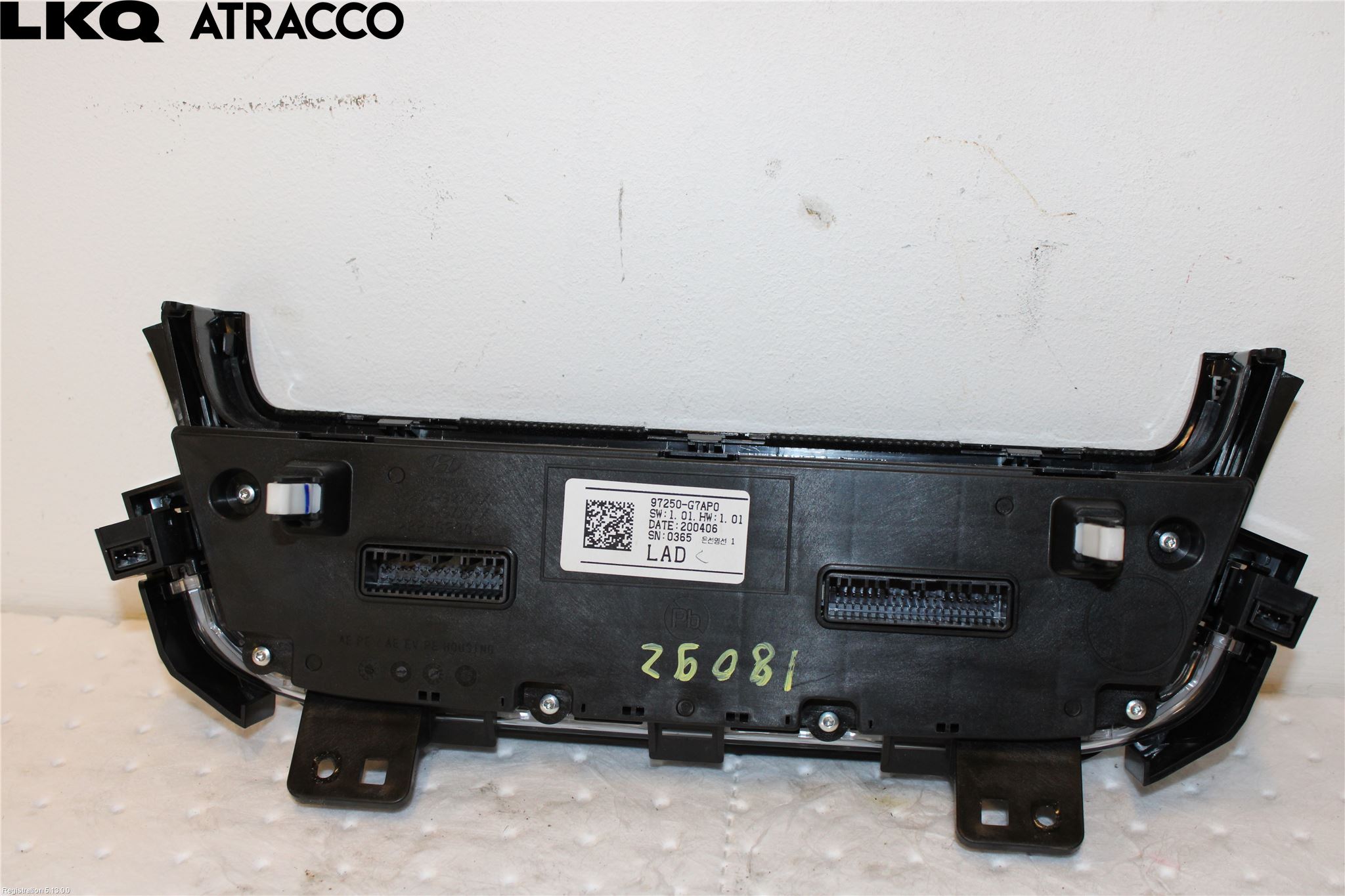 Hyundai IONIQ AE 17-22 Varme Ac Betjening-Display