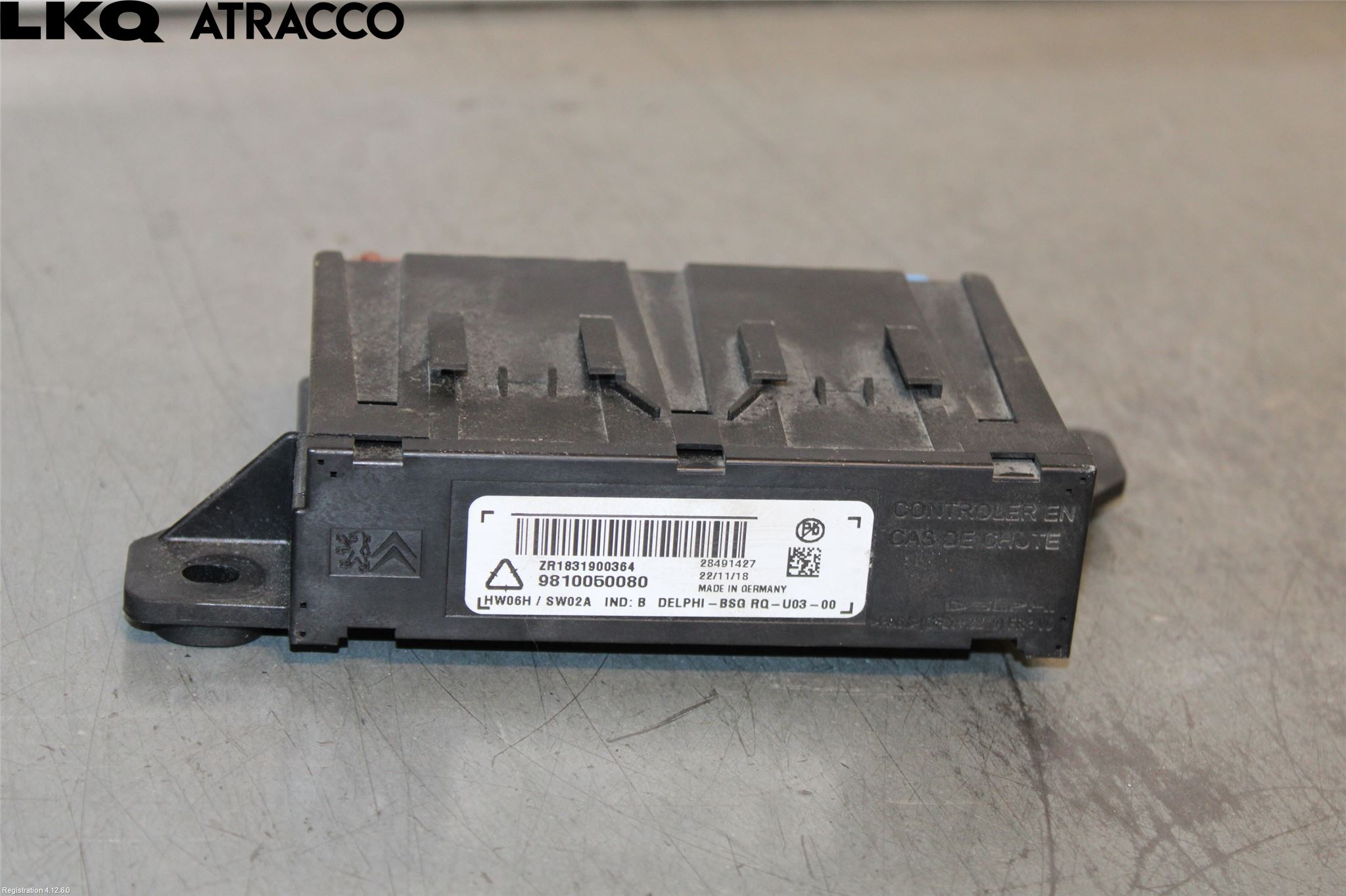 Peugeot 308 14-21 Styreenhet Tilhengerfeste